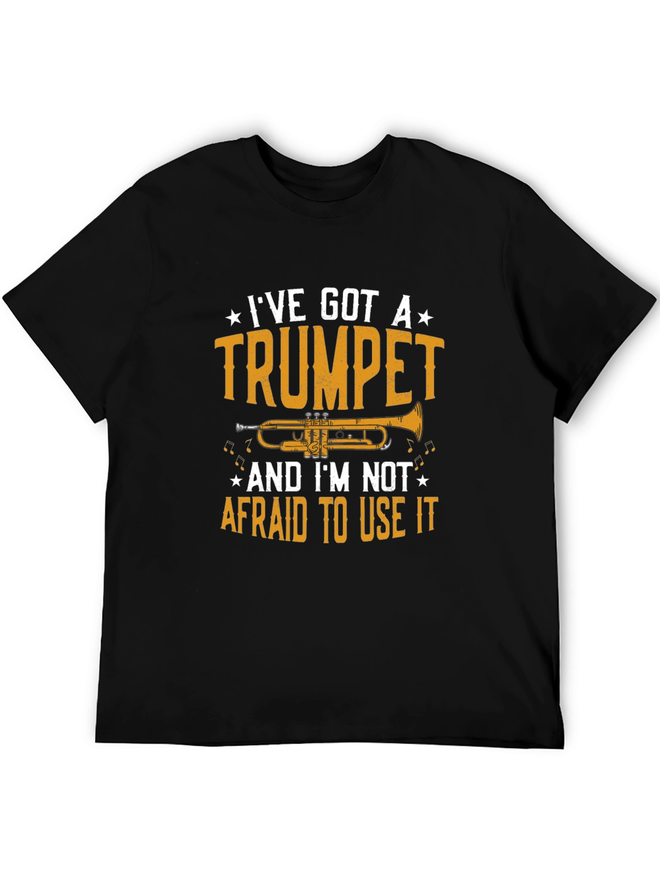 Trumpet Player Graphic T-Shirt - Music Lover Tee