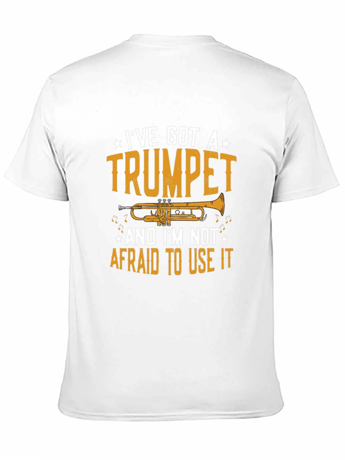 Trumpet Player Graphic T-Shirt - Music Lover Tee
