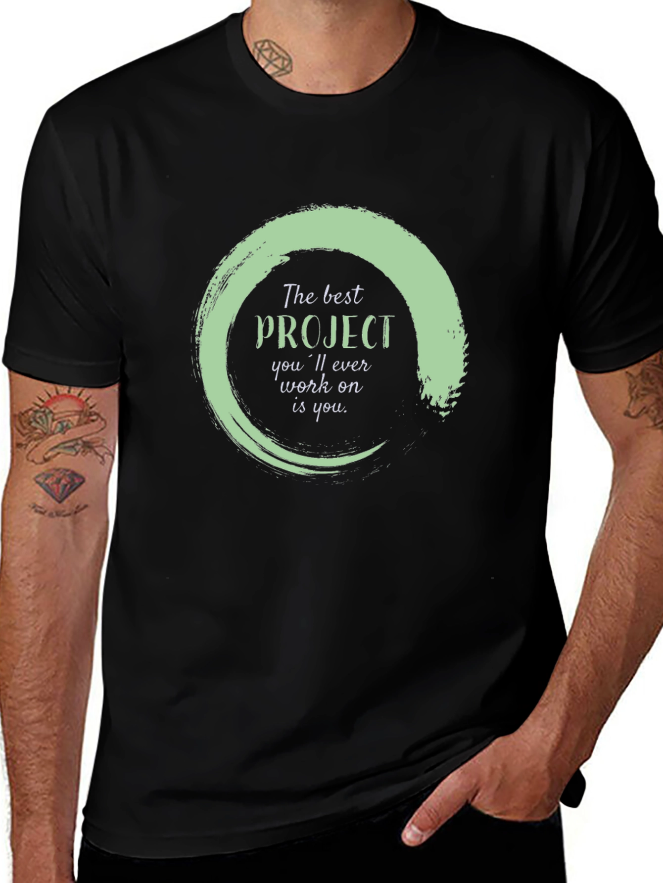 Inspirational Project T-Shirt - Self Improvement Apparel