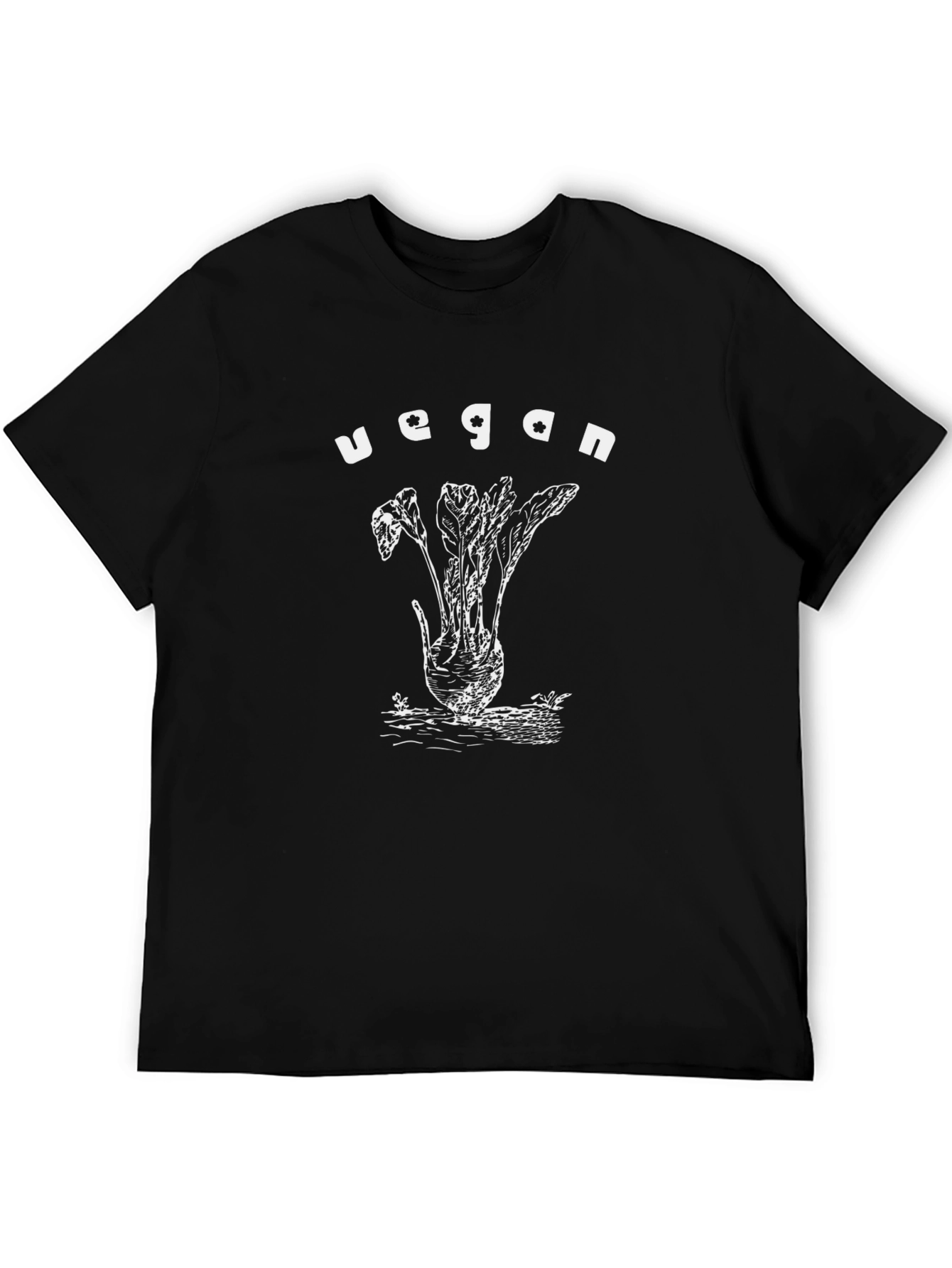 Vegan T-Shirt with Beetroot Design