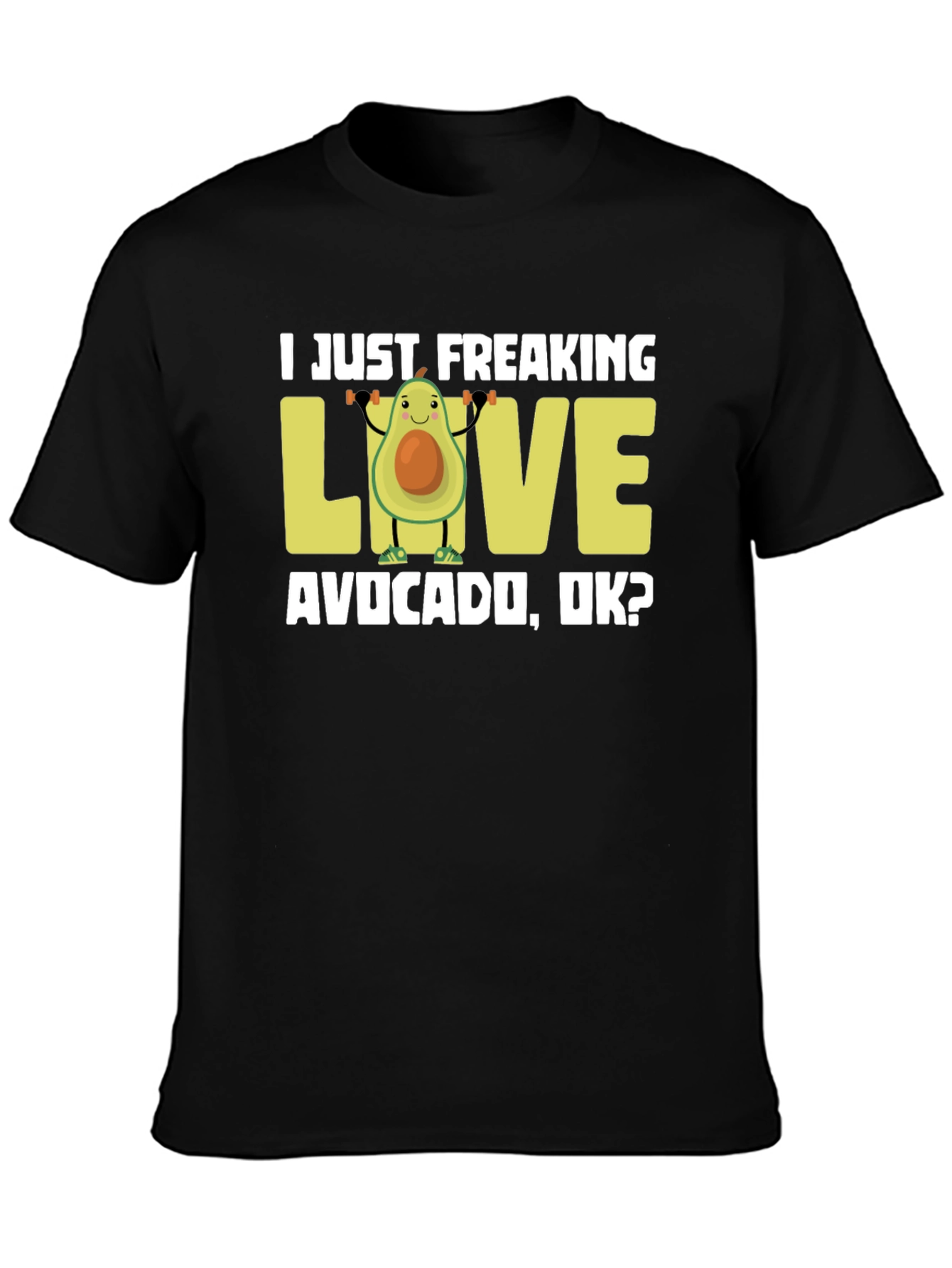 Avocado Lover T-Shirt - Funny Gym Humor