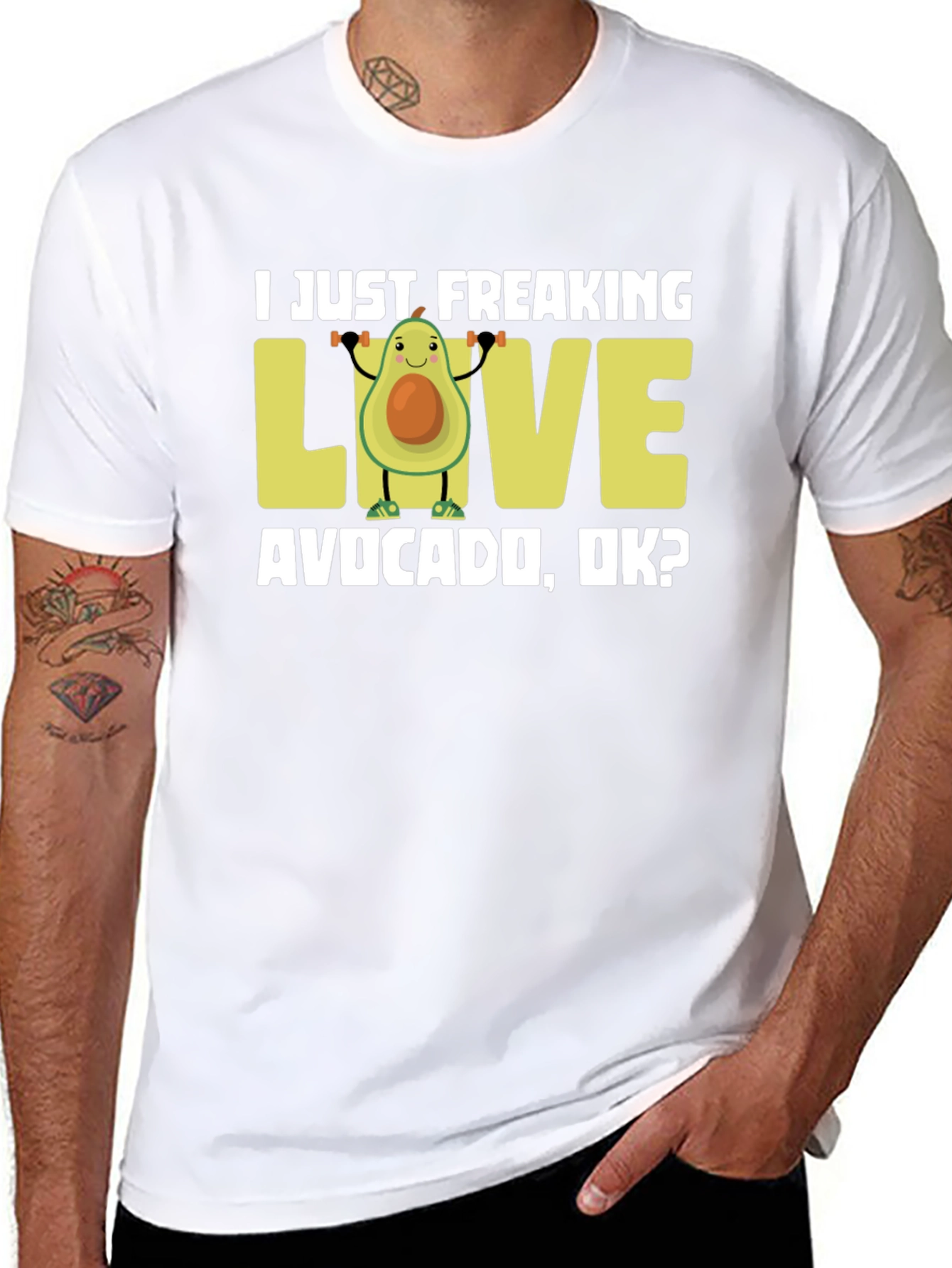Avocado Lover T-Shirt - Funny Gym Humor