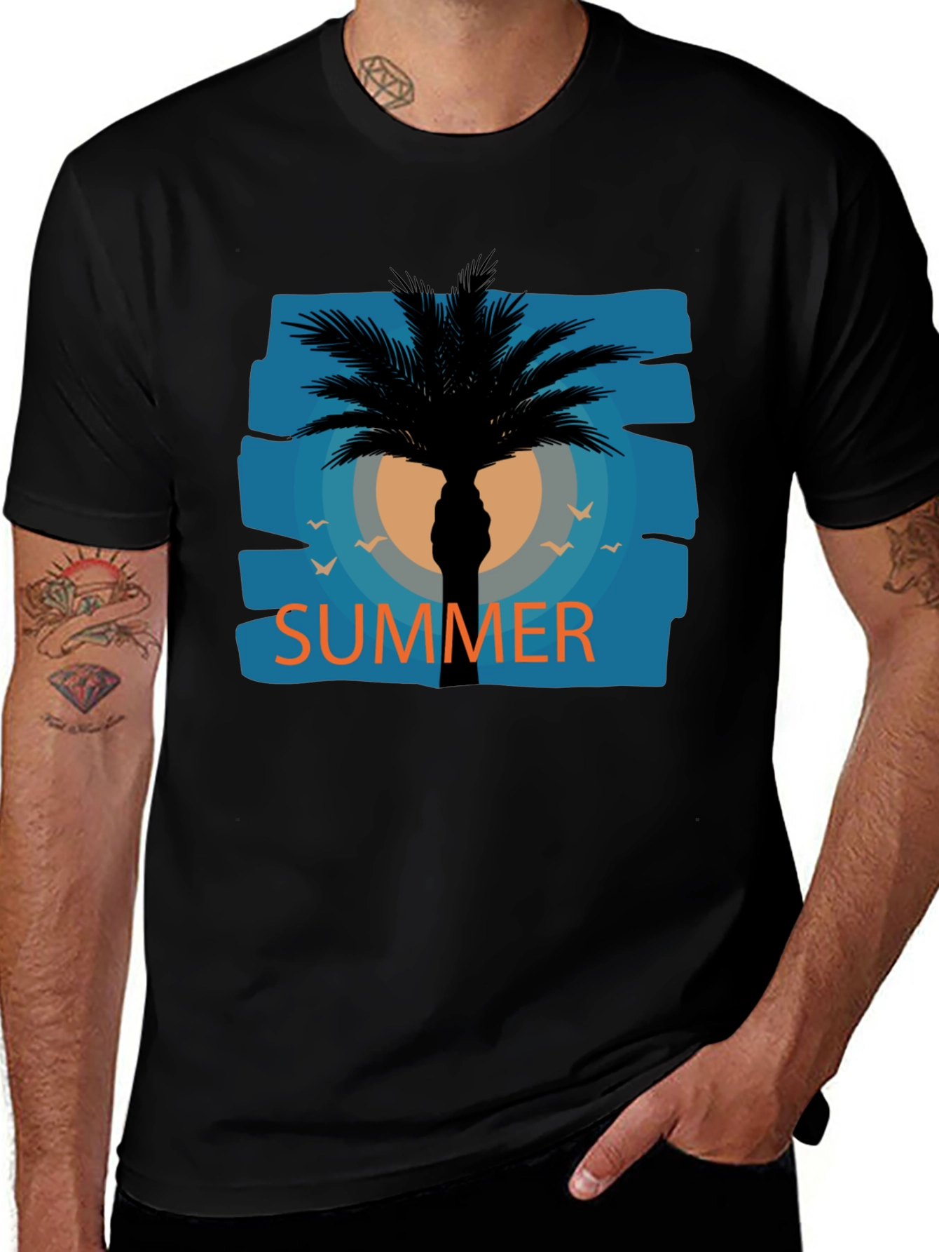 Summer Palm Tree T-Shirt