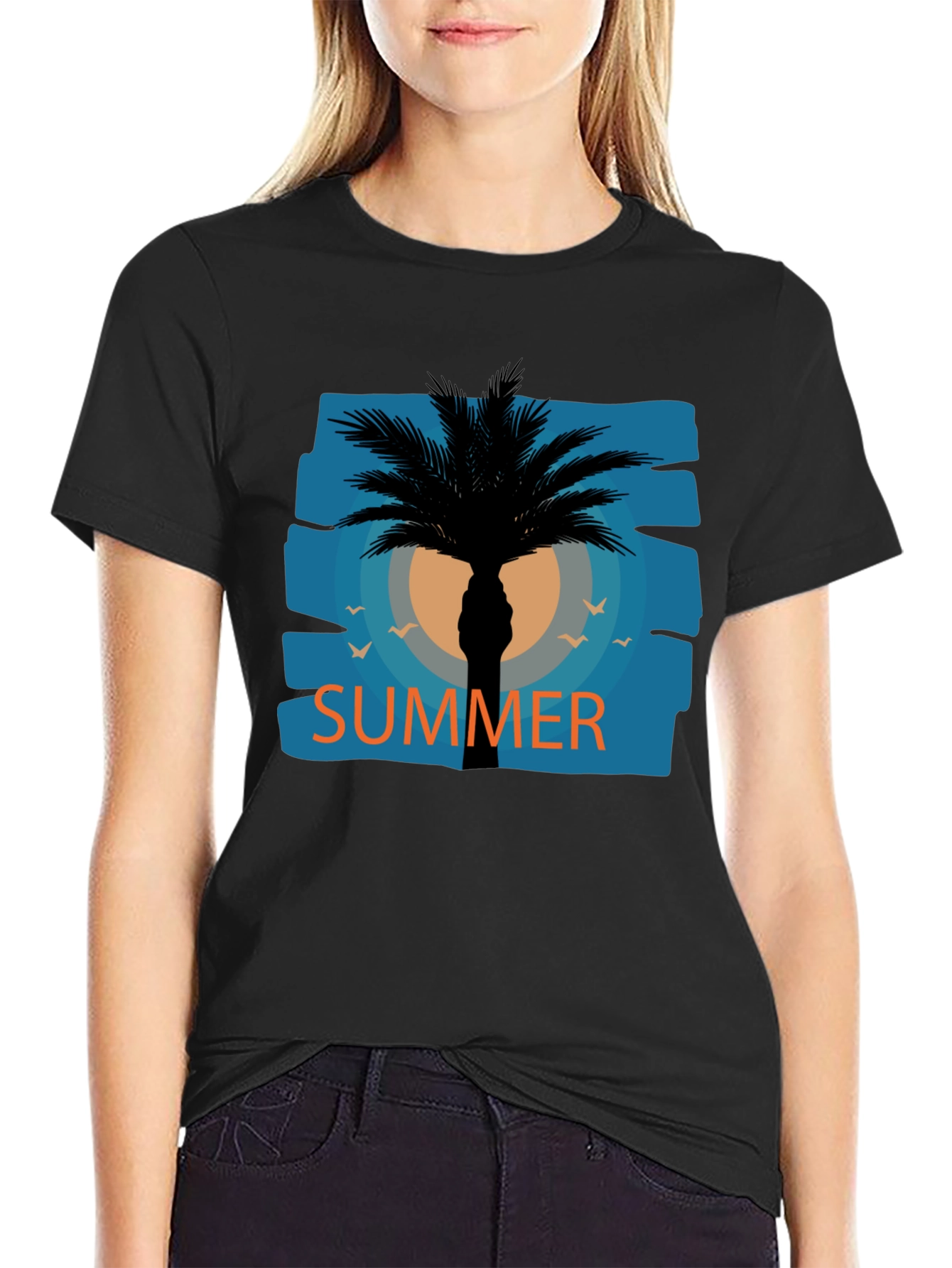 Summer Palm Tree T-Shirt