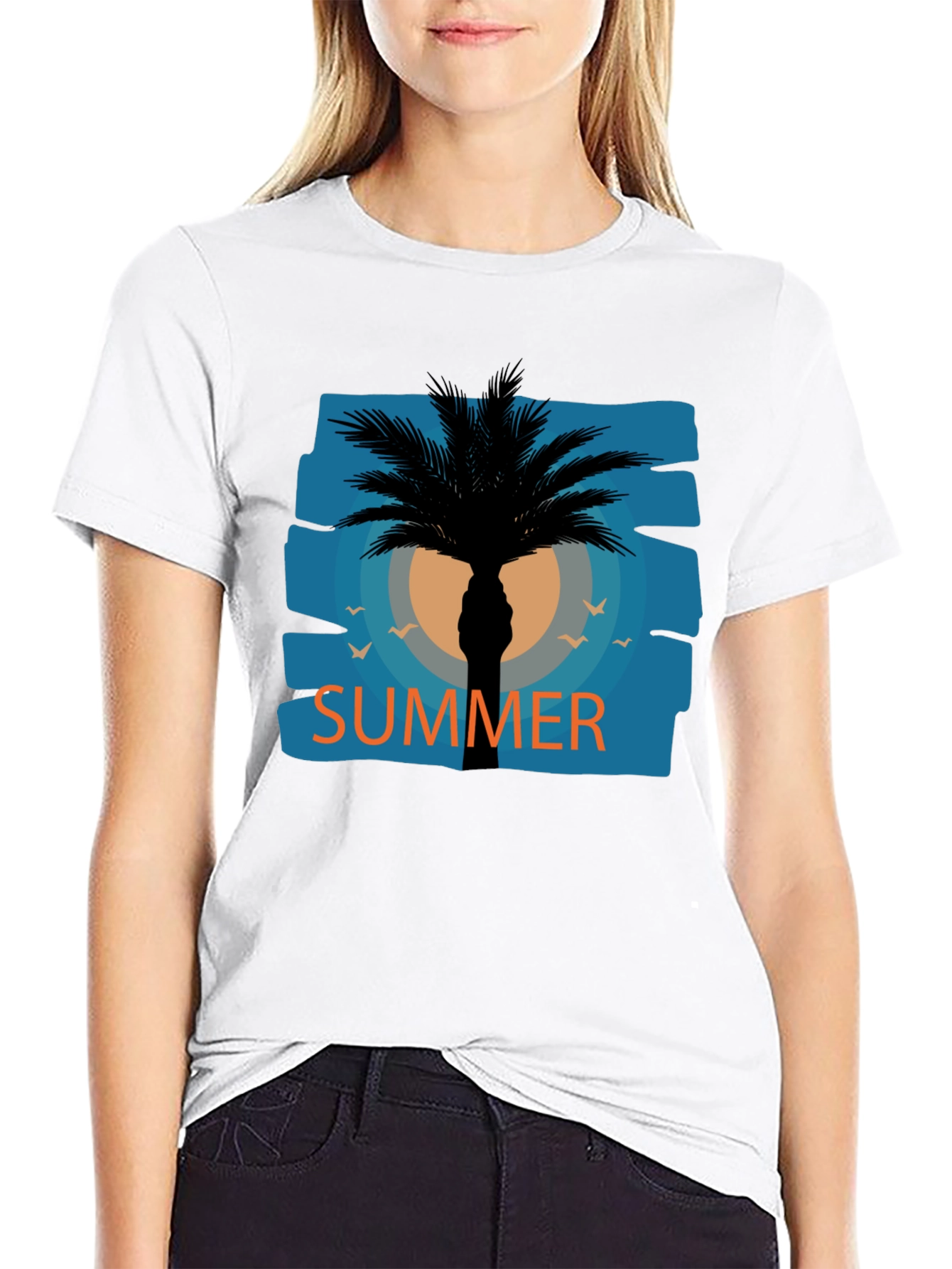Summer Palm Tree T-Shirt