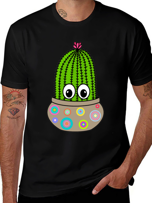 Fun Cactus T-Shirt: Cute Cartoon Plant
