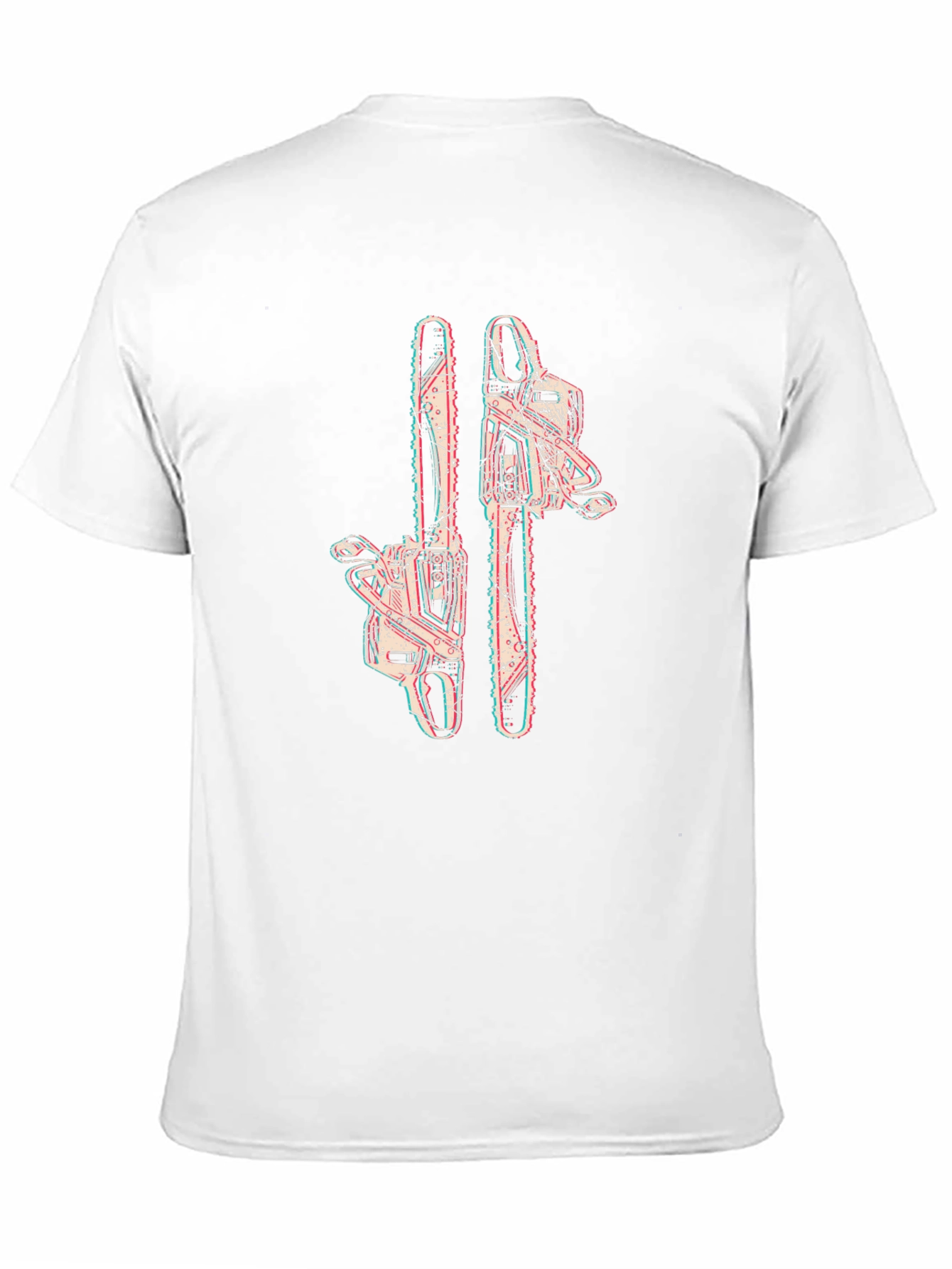 Chainsaw Graphic Tee - Edgy Style