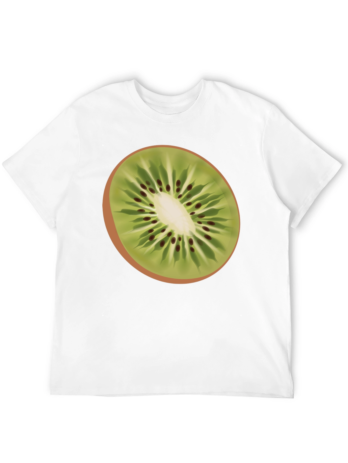 Kiwi Slice Graphic Tee - Black T-Shirt