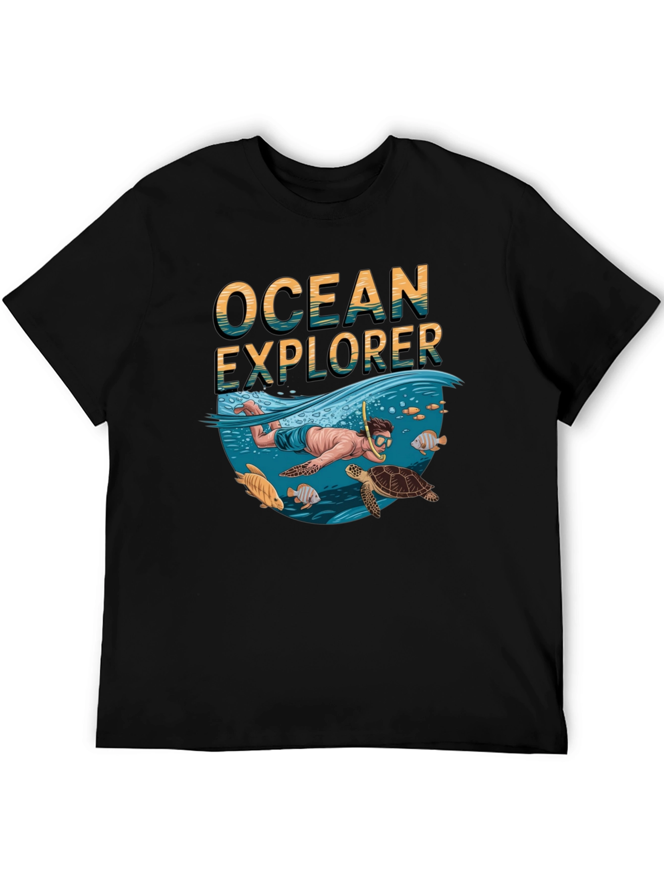 Ocean Explorer Black T-Shirt