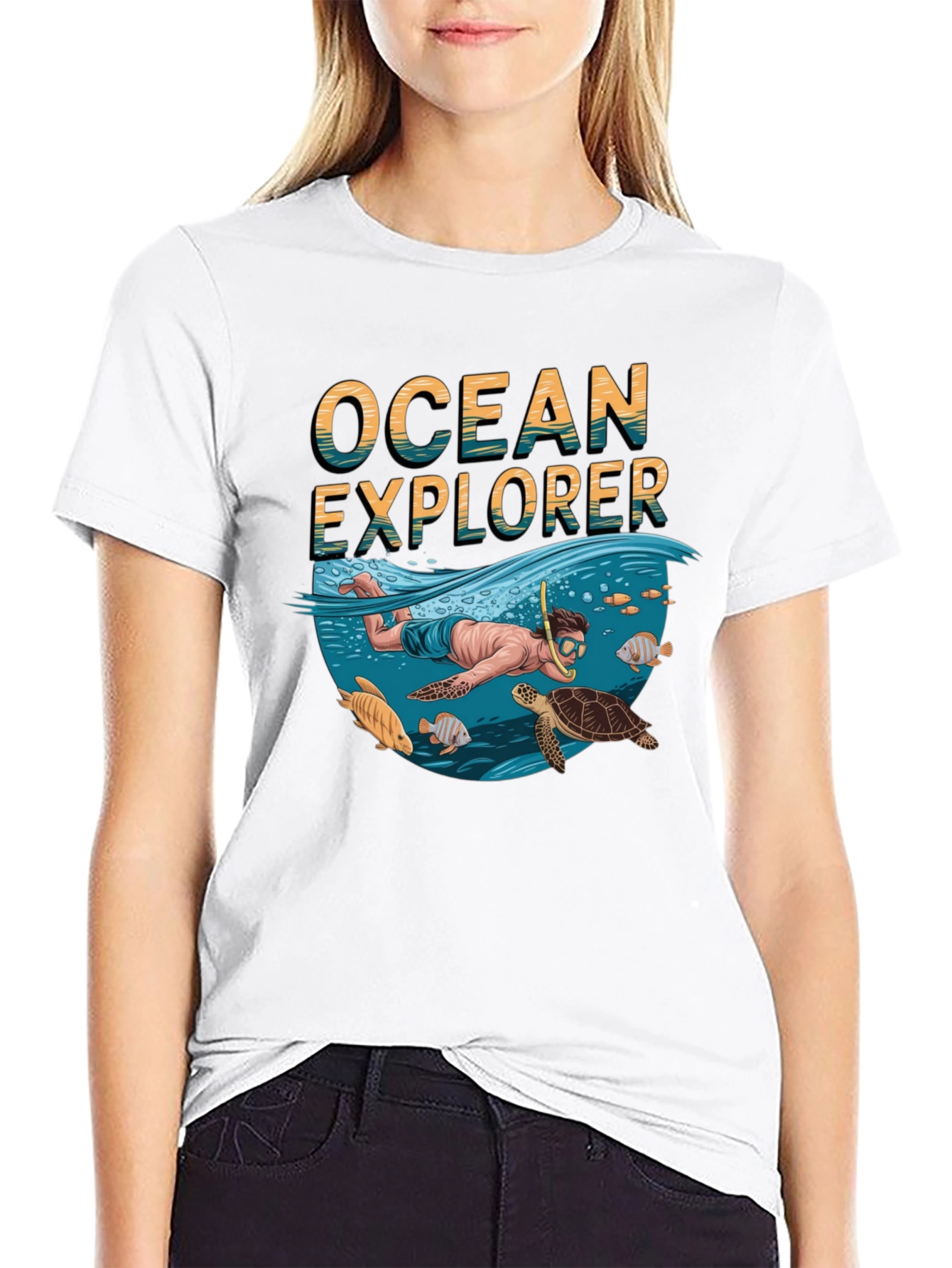 Ocean Explorer Black T-Shirt