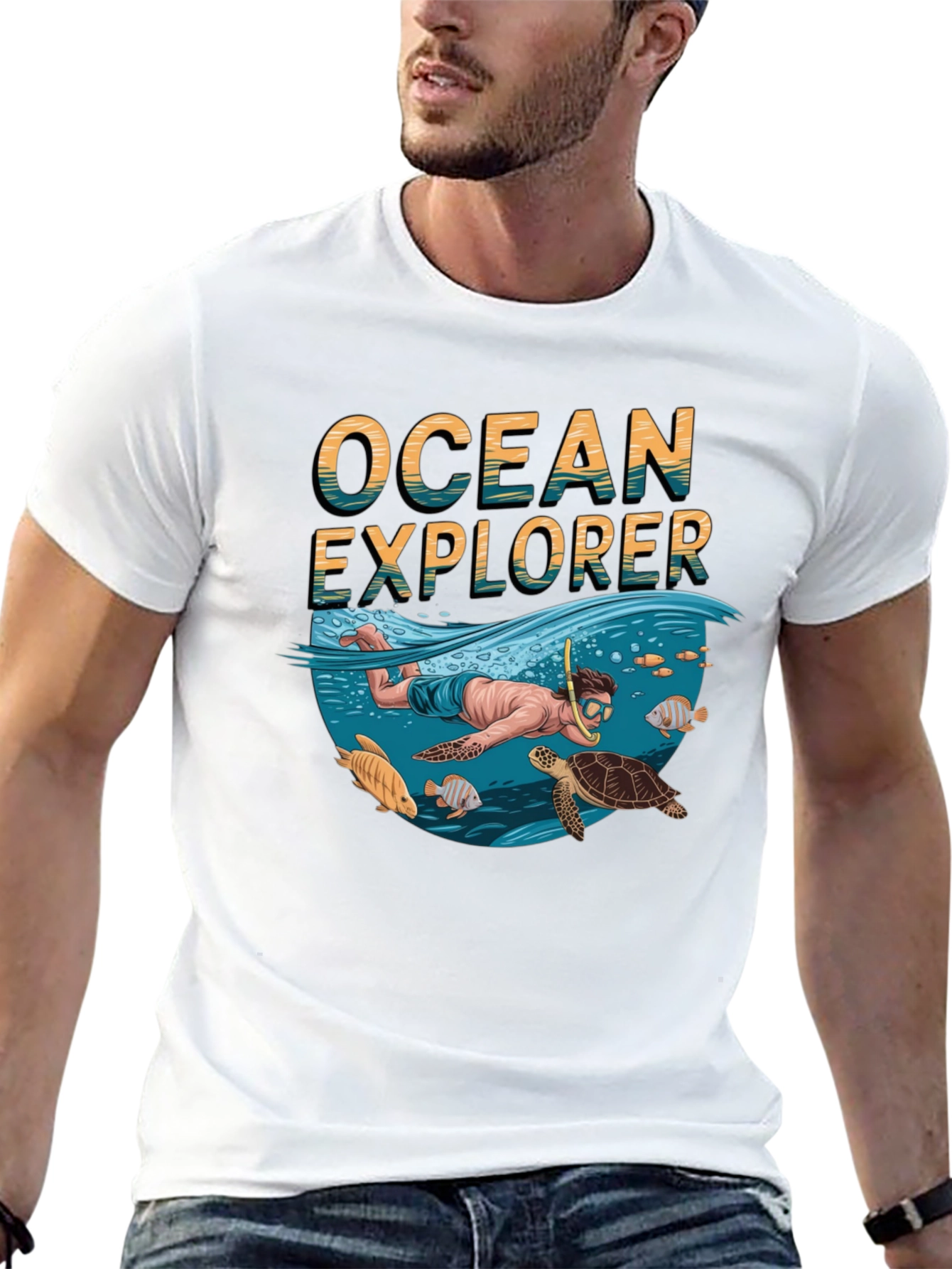 Ocean Explorer Black T-Shirt