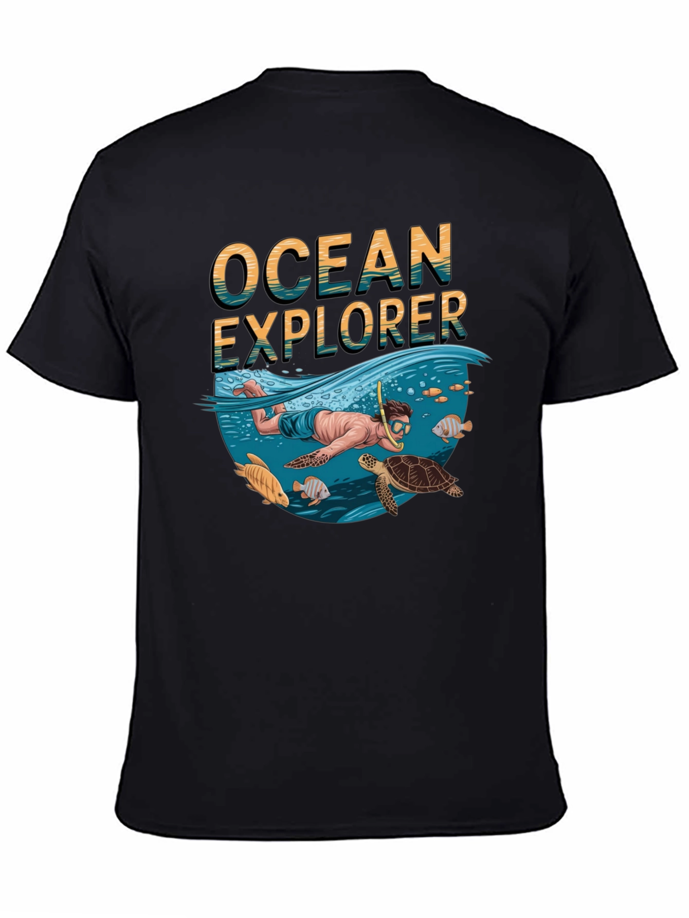 Ocean Explorer Black T-Shirt