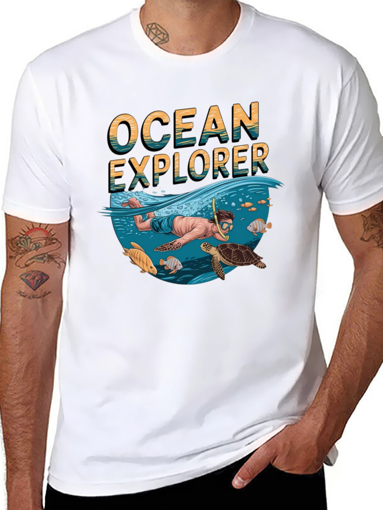 Ocean Explorer Black T-Shirt