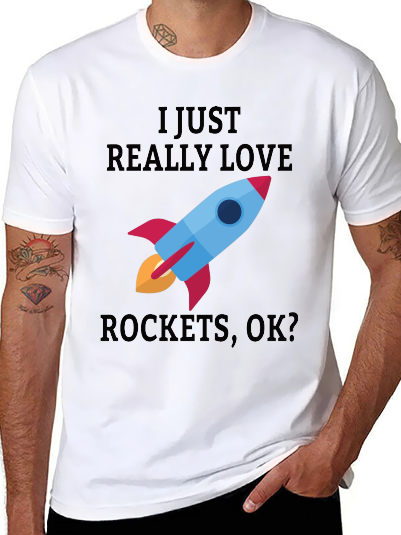 I Just Really Love Rockets T-Shirt