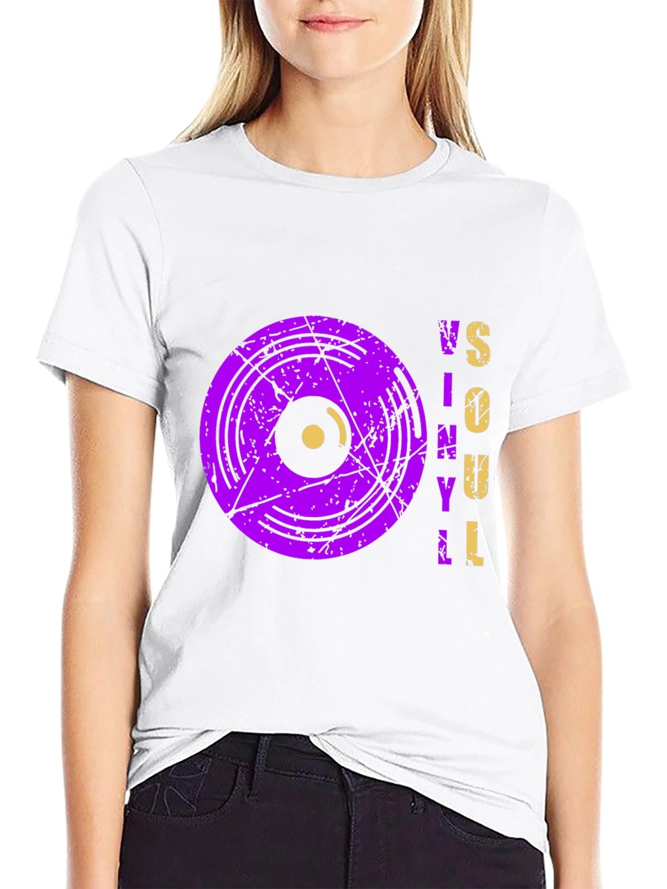 Vinyl Soul Graphic Tee - Retro Music Lovers Shirt