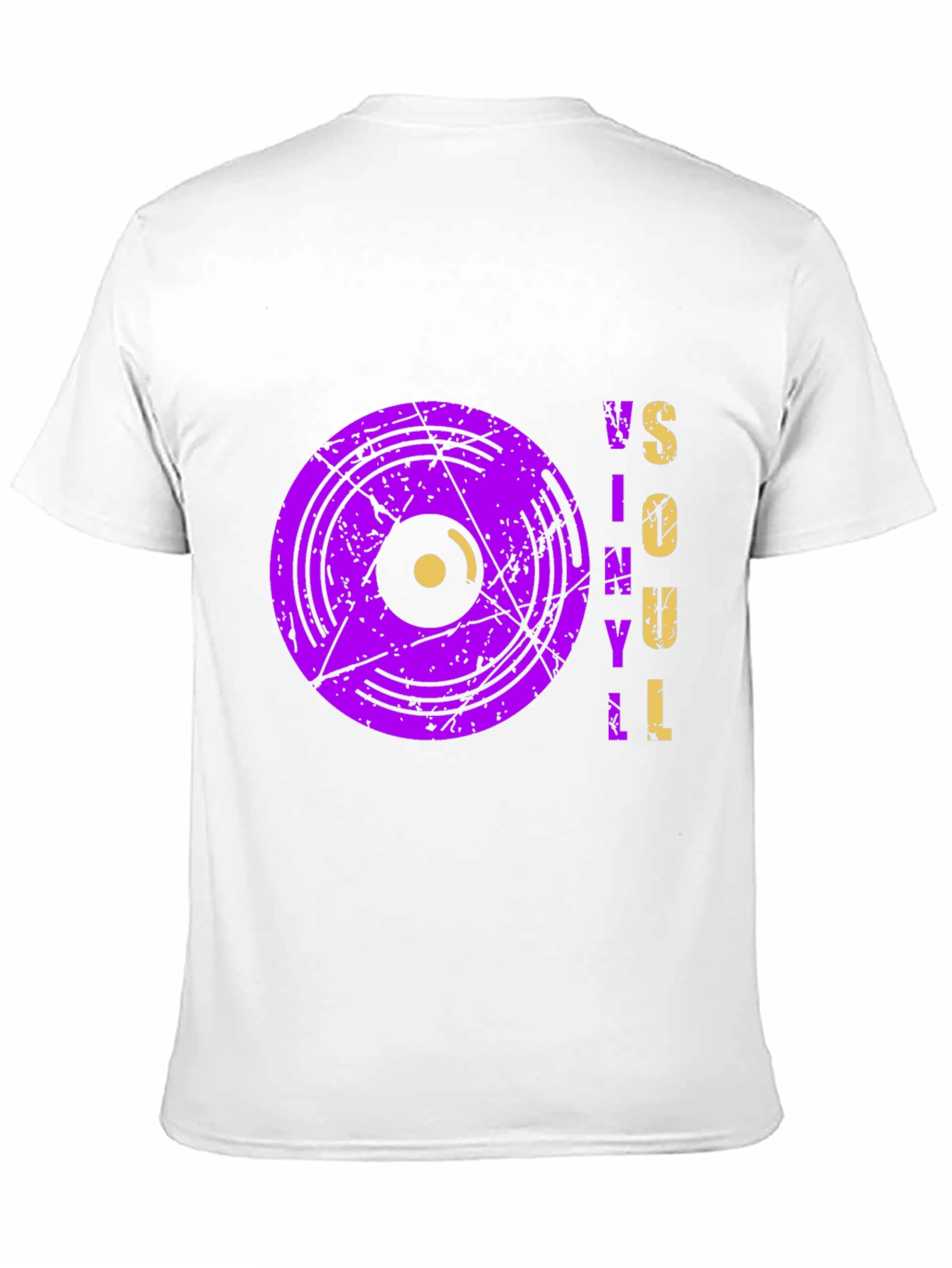 Vinyl Soul Graphic Tee - Retro Music Lovers Shirt