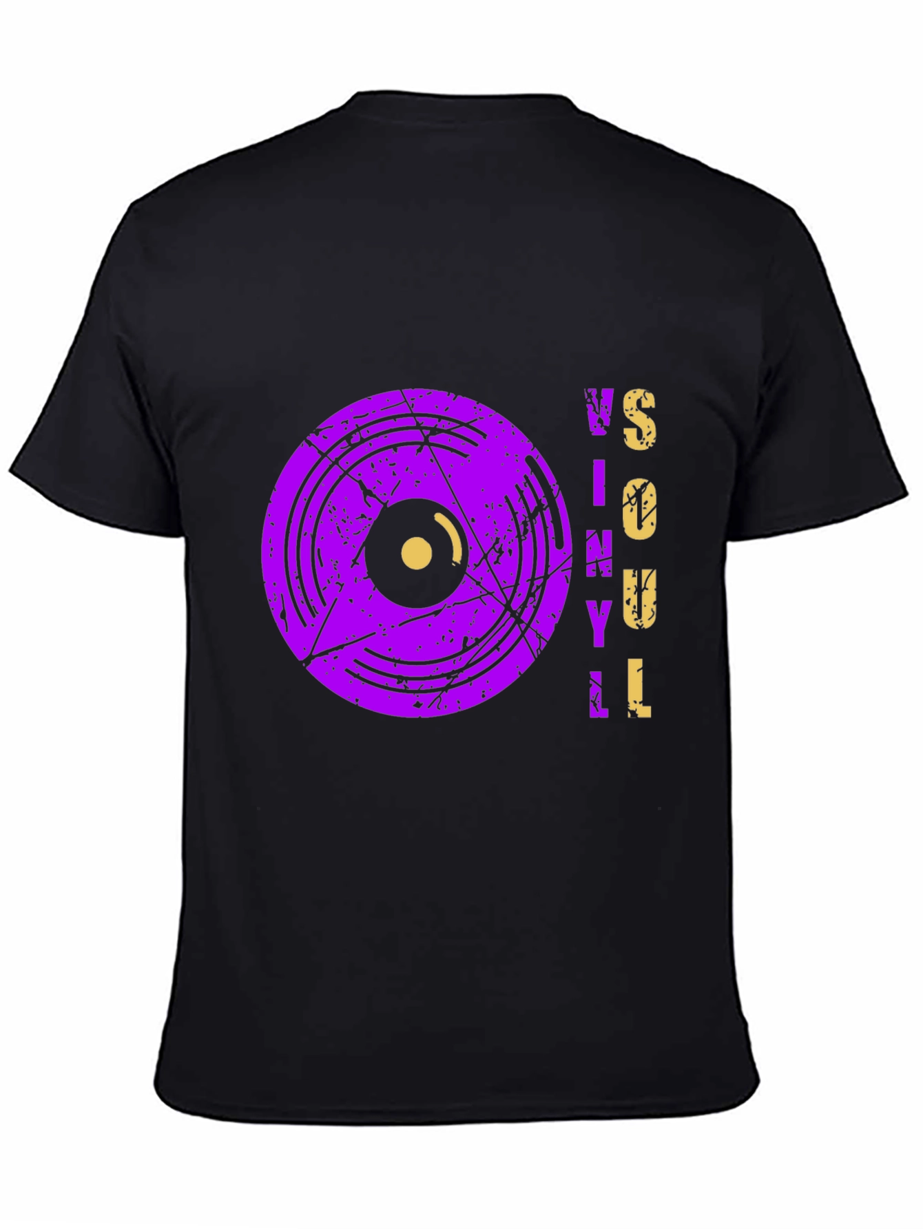 Vinyl Soul Graphic Tee - Retro Music Lovers Shirt