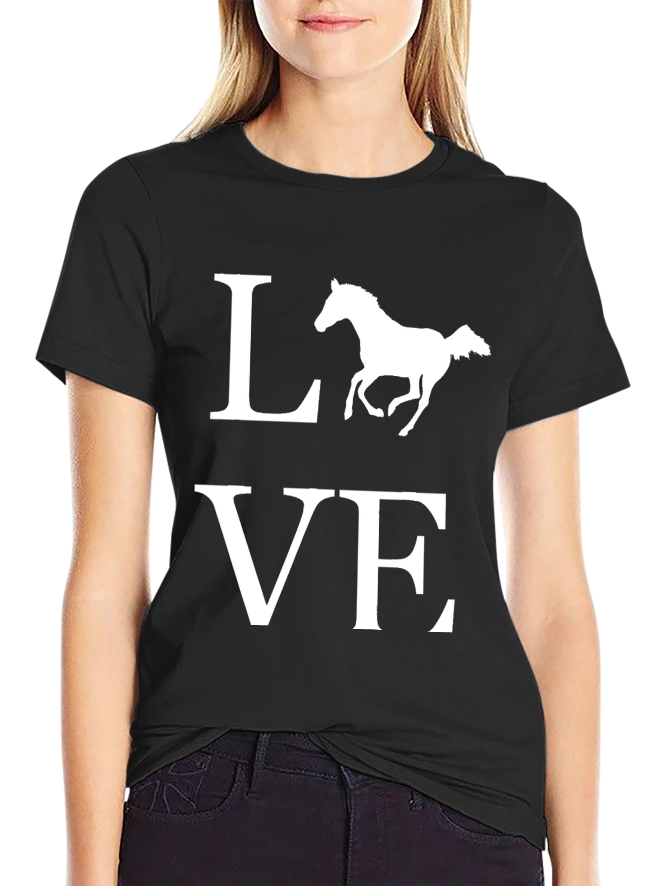 Horse Lover T-Shirt - Stylish Equestrian Tee