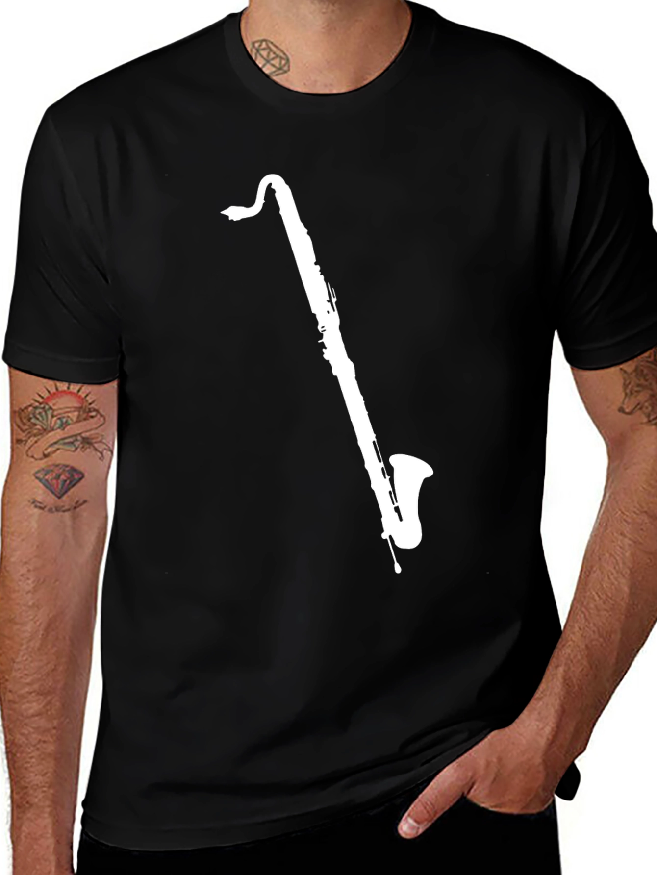 Bass Clarinet T-Shirt - Music Lover Tee