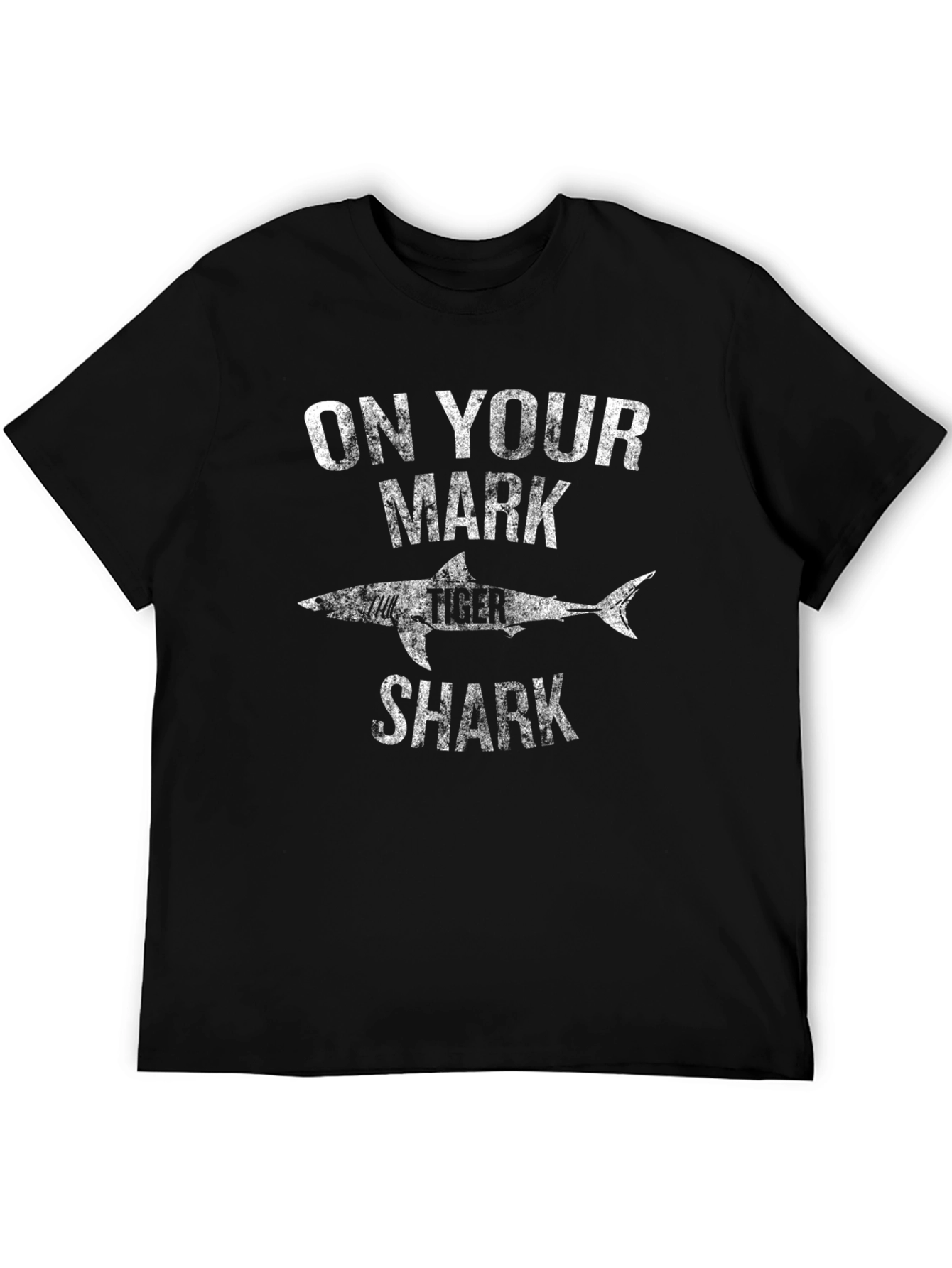 On Your Mark Shark Graphic Tee