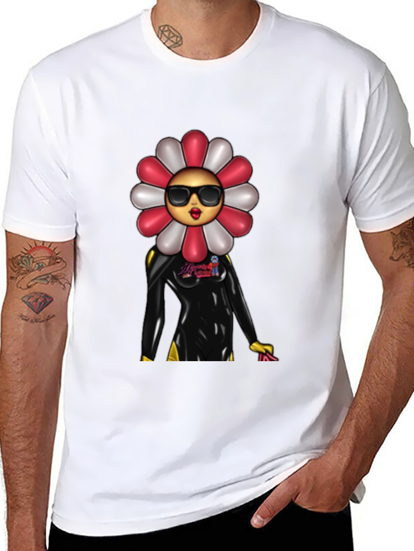 Funky Flower Power T-Shirt