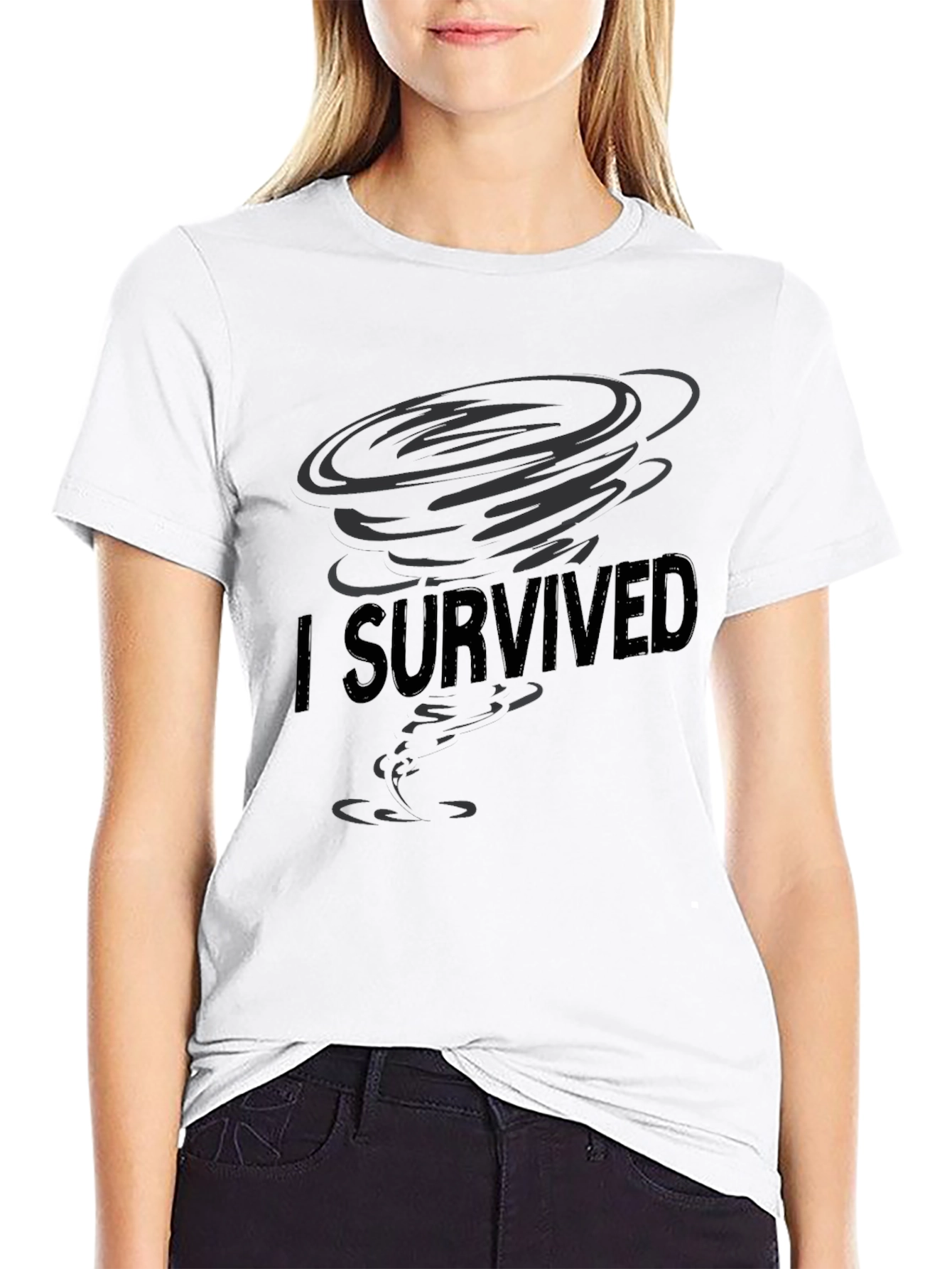 I Survived Tornado T-Shirt Graphic Tee