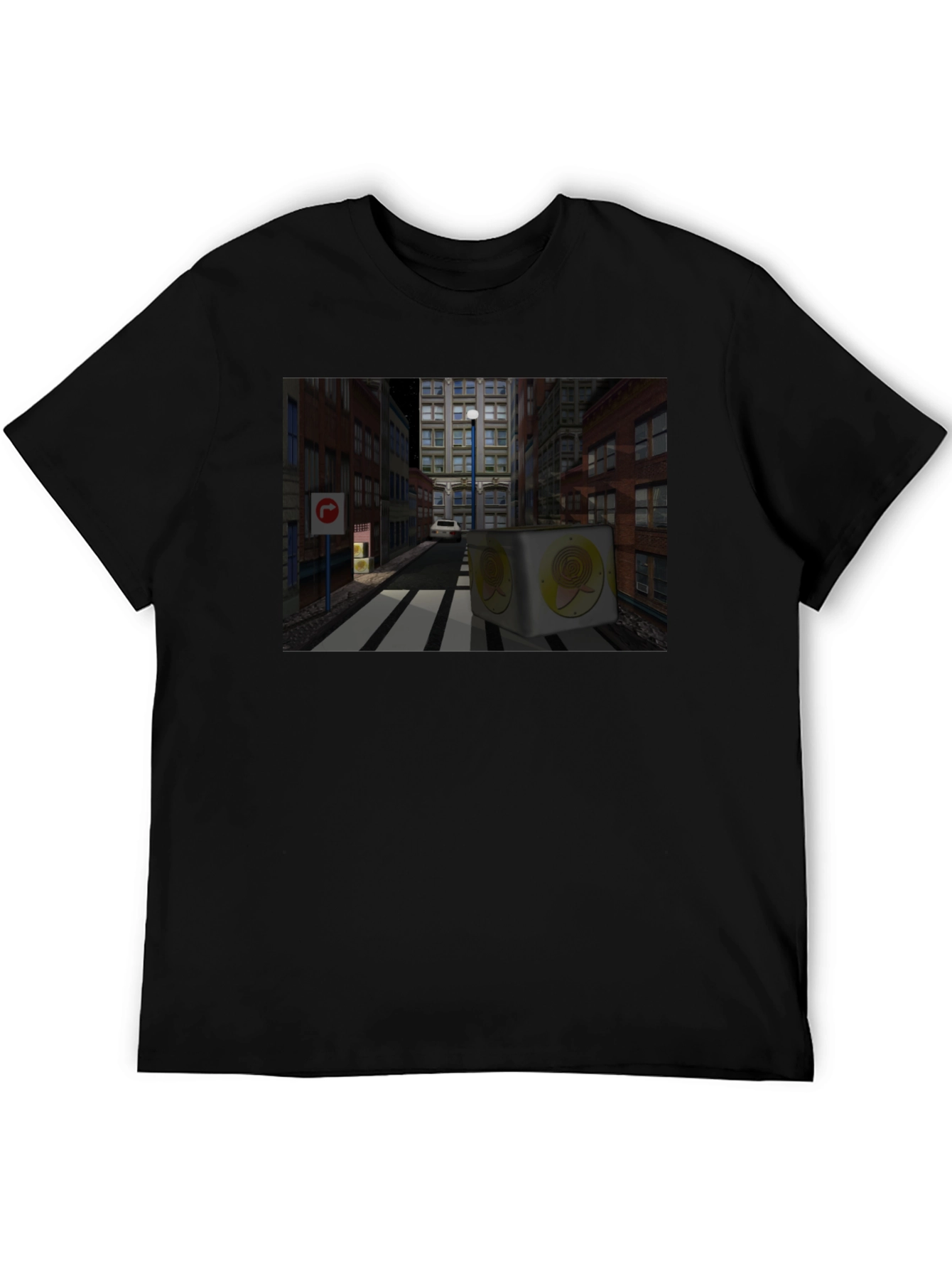 Cityscape Graphic Tee - Unique Urban Design