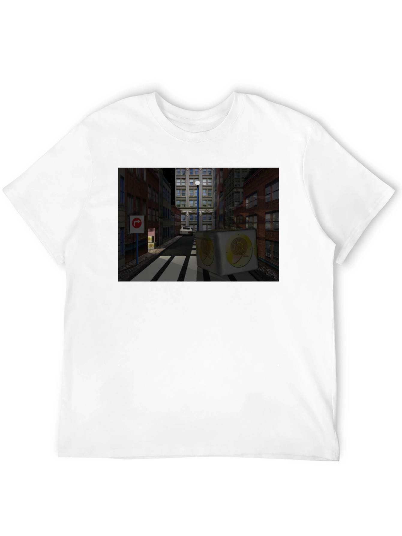 Cityscape Graphic Tee - Unique Urban Design