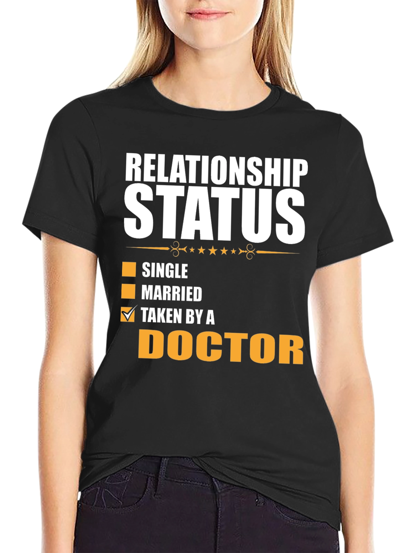 Relationship Status Taken By A Doctor T-Shirt