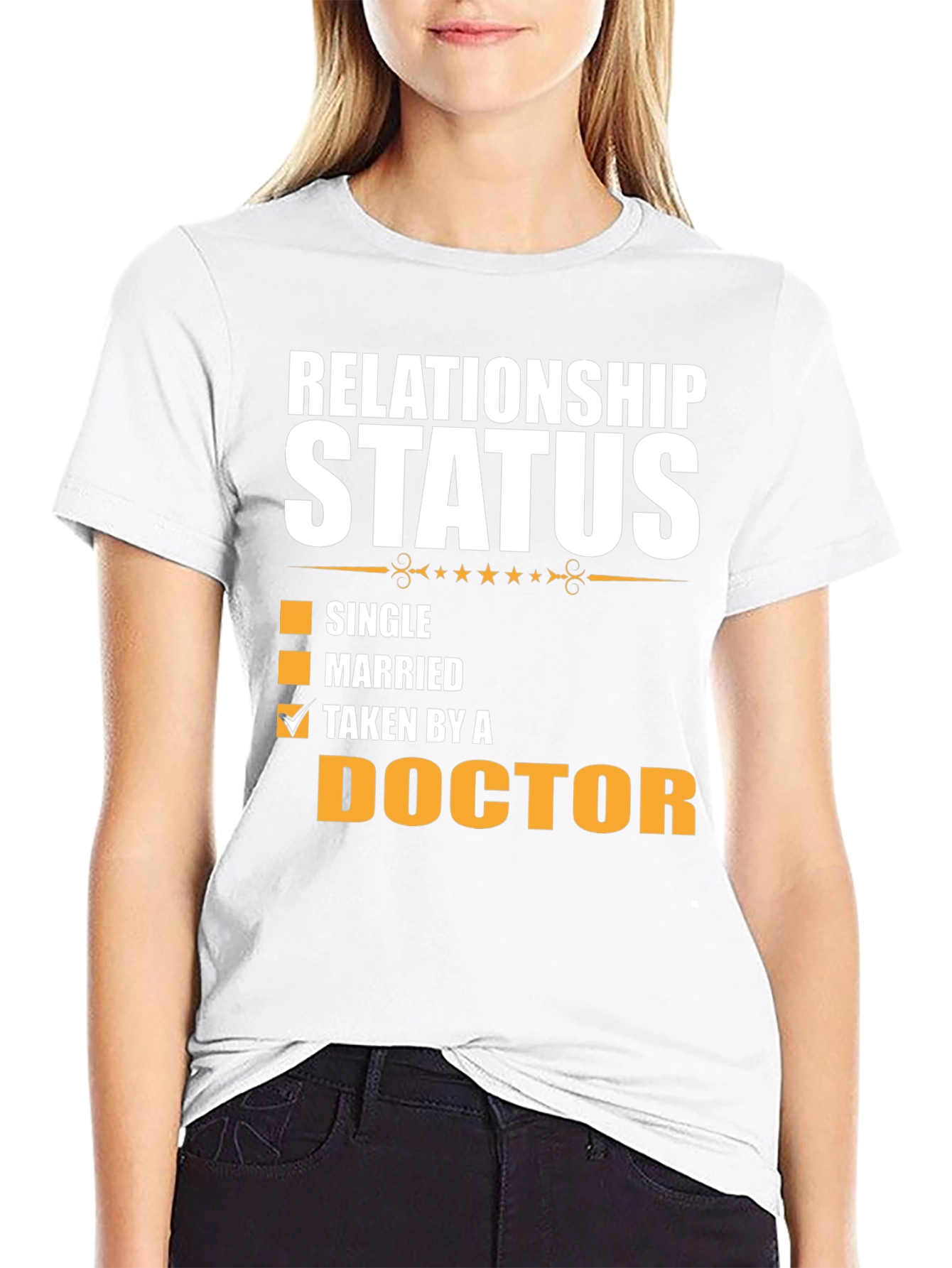 Relationship Status Taken By A Doctor T-Shirt