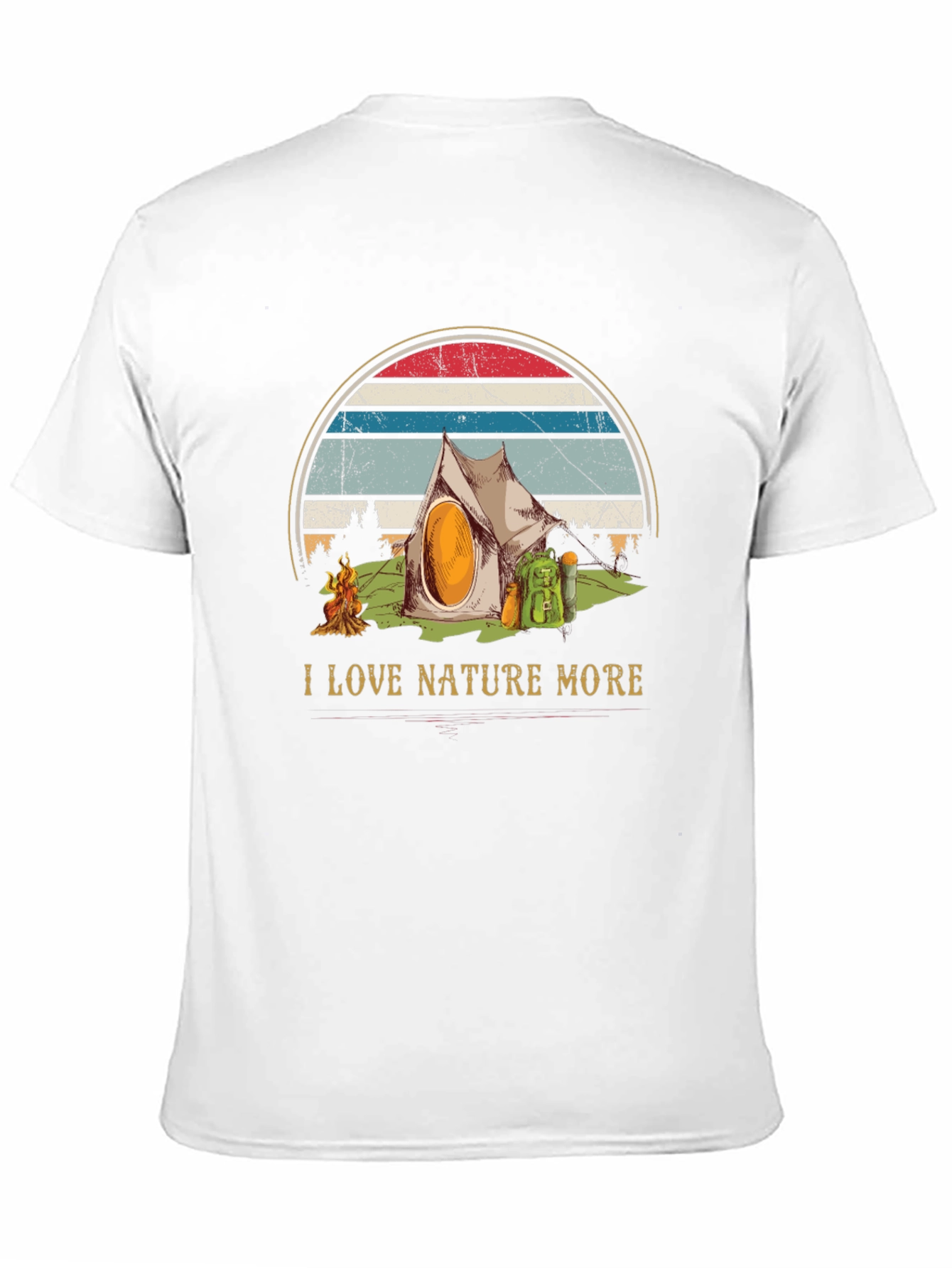 Nature Lover Camping Graphic Tee