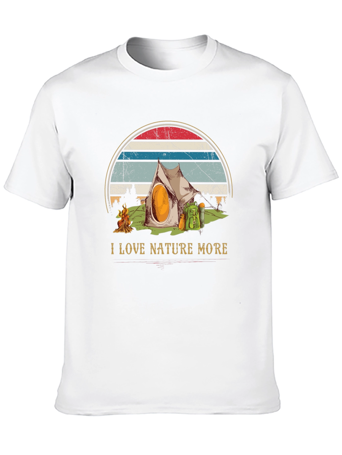 Nature Lover Camping Graphic Tee