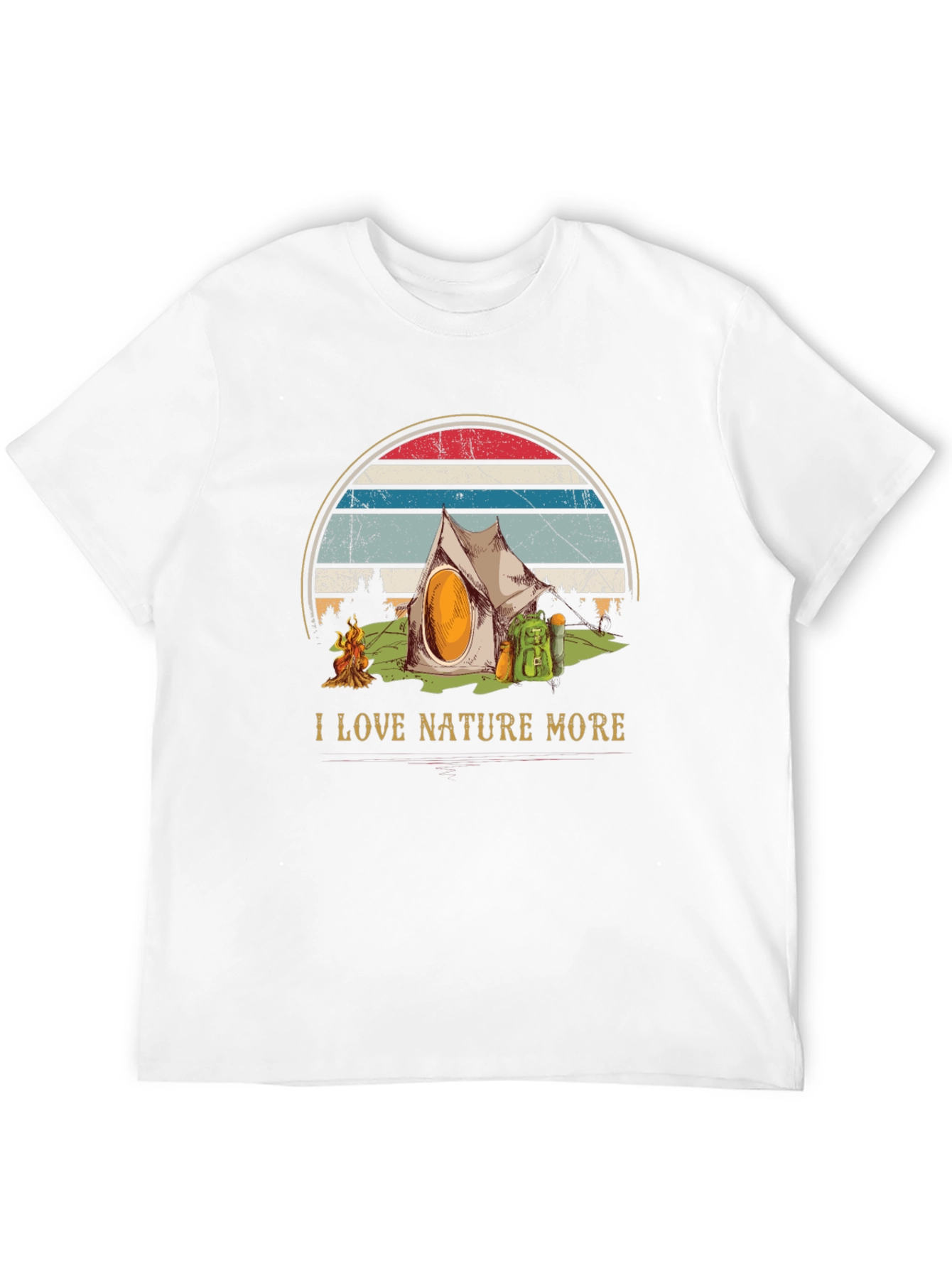 Nature Lover Camping Graphic Tee