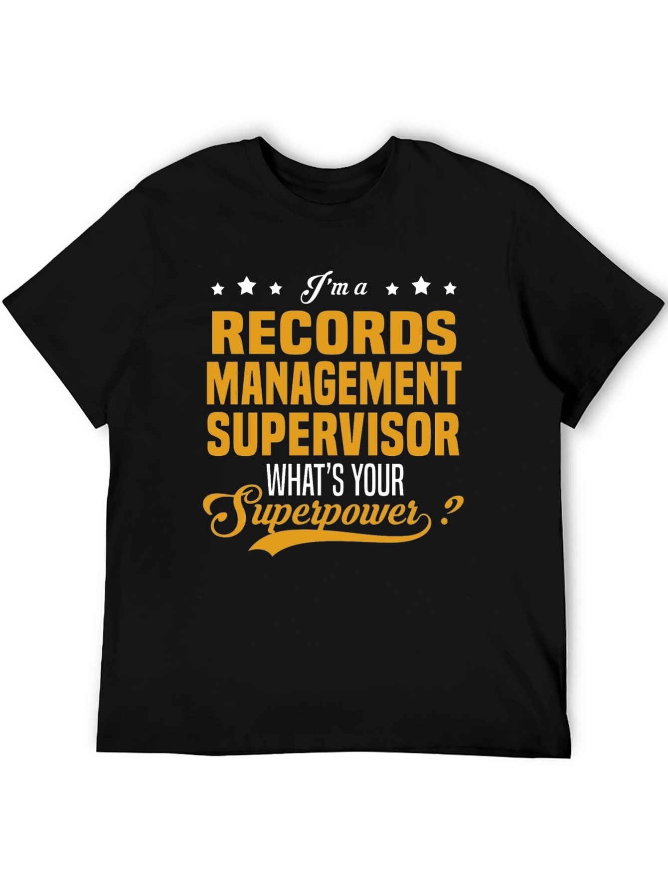 Records Management Supervisor T-Shirt