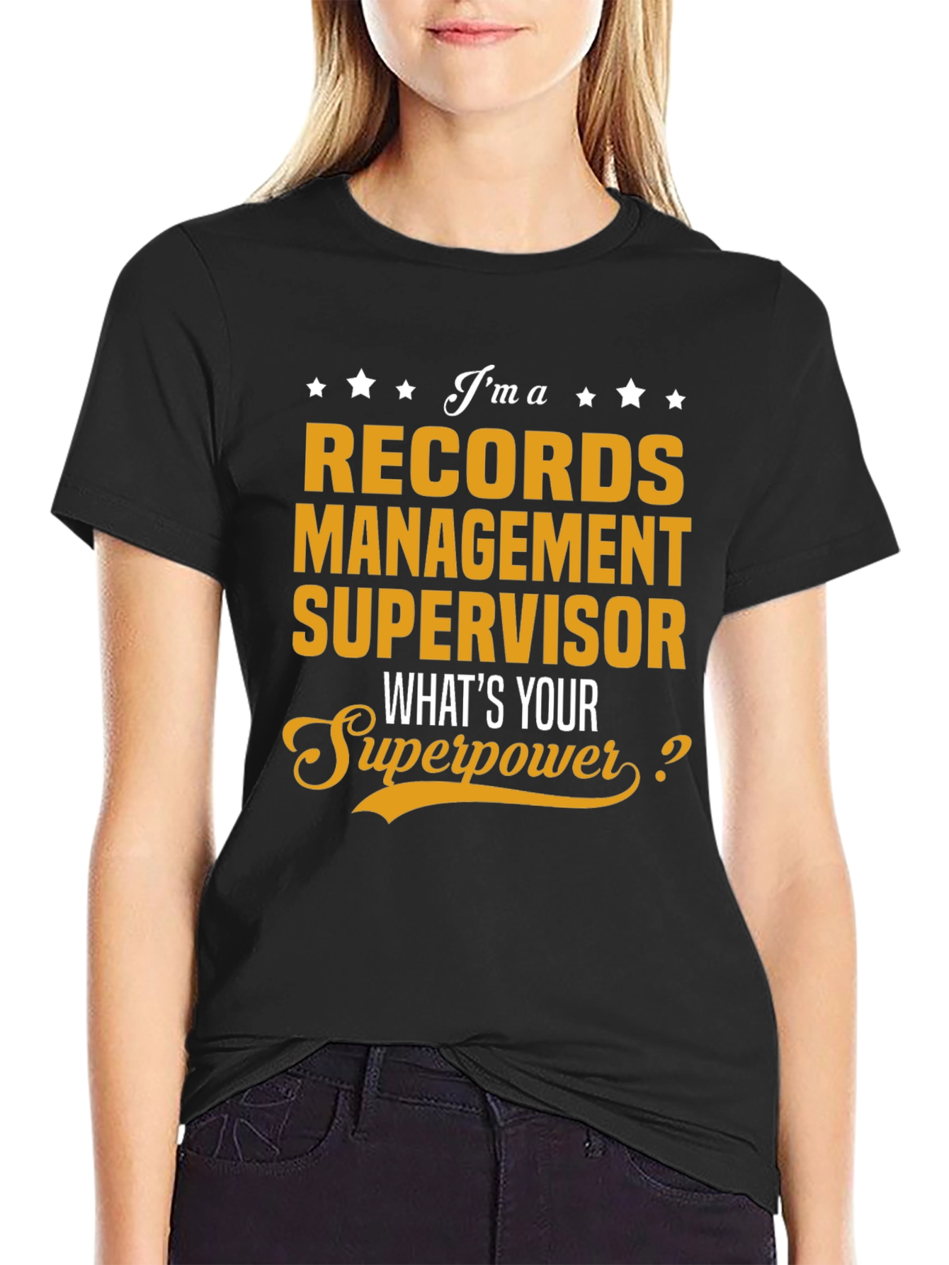 Records Management Supervisor T-Shirt