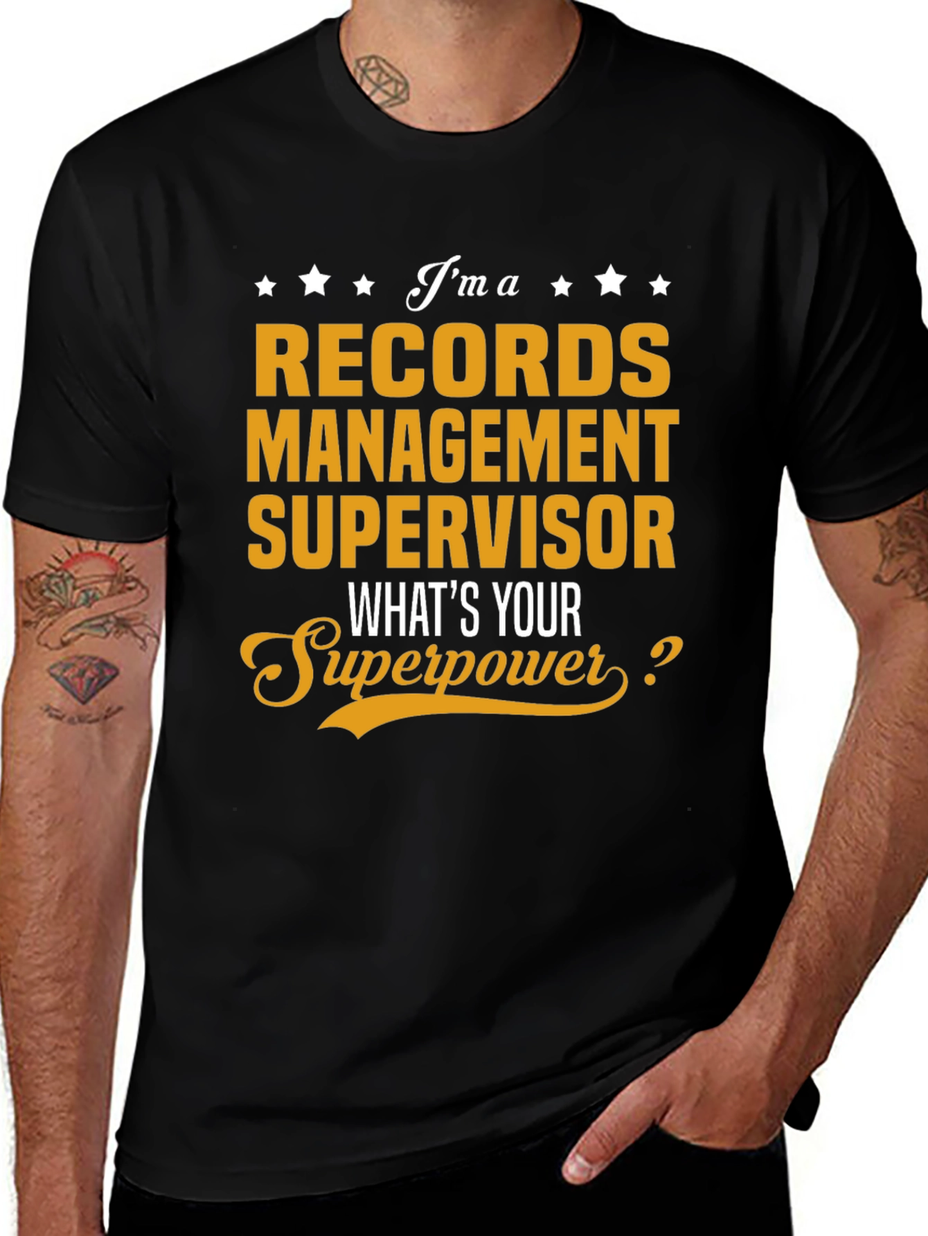 Records Management Supervisor T-Shirt
