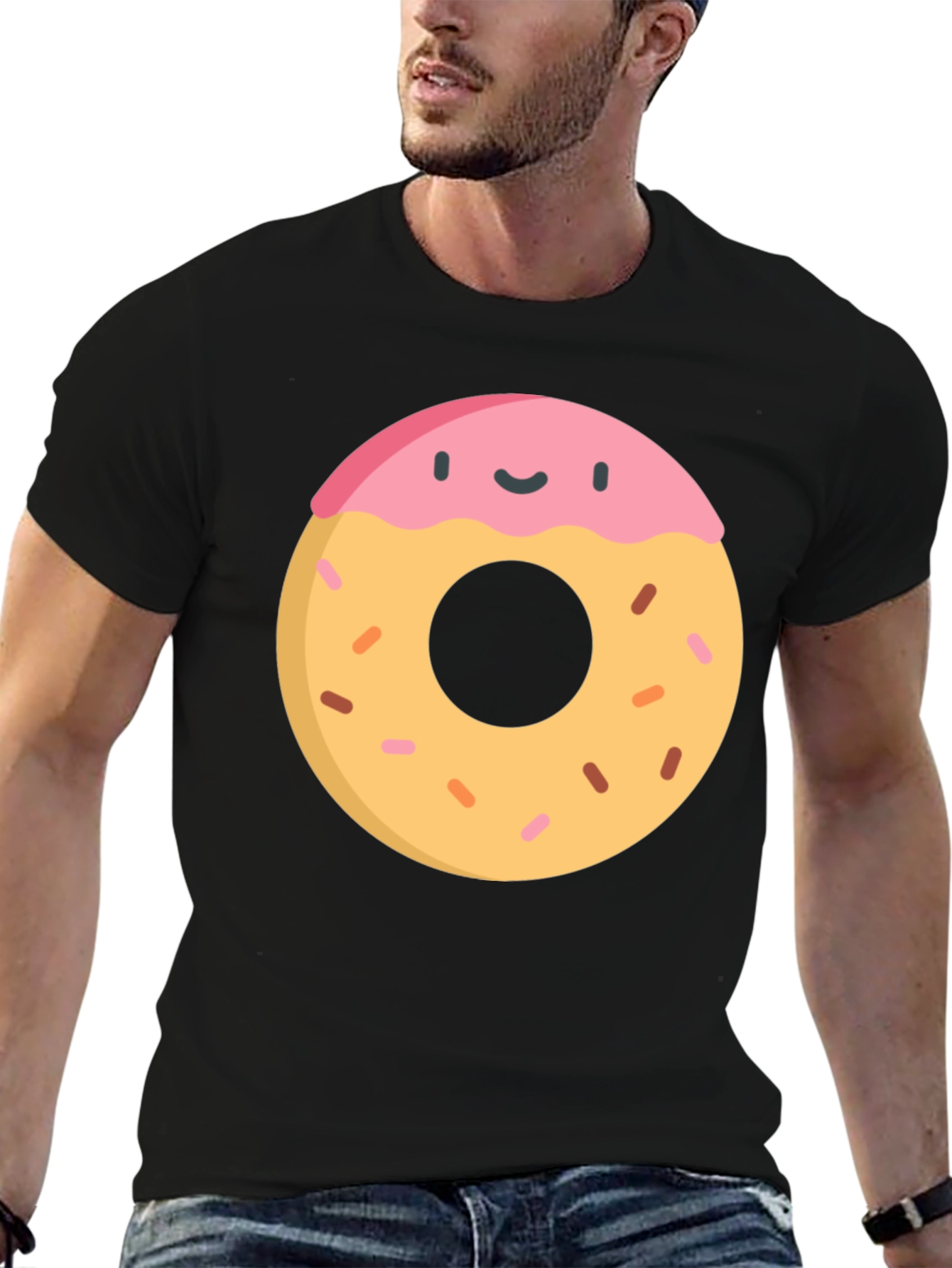 Donut Graphic Tee - Fun & Delicious Style!