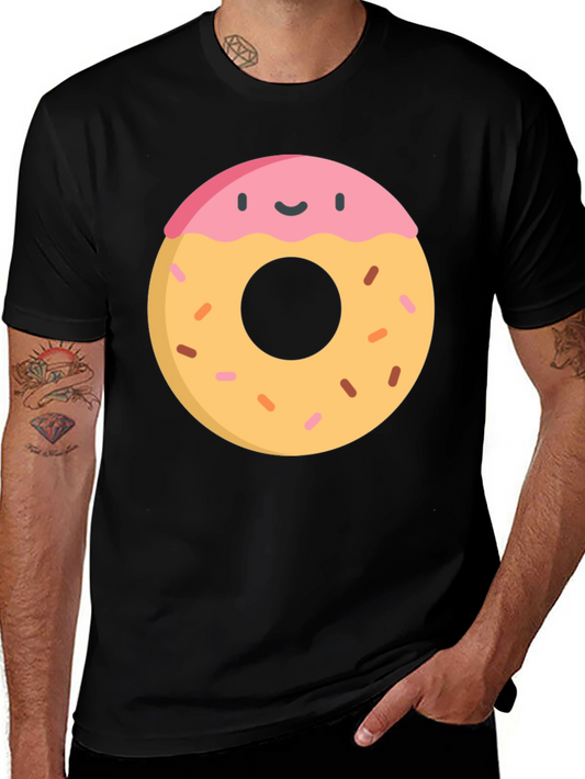 Donut Graphic Tee - Fun & Delicious Style!