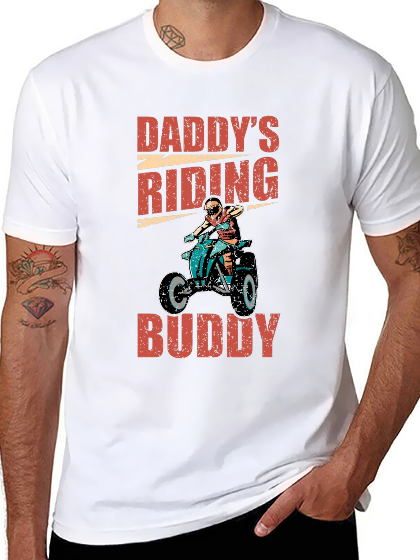 Daddys Riding Buddy T-Shirt