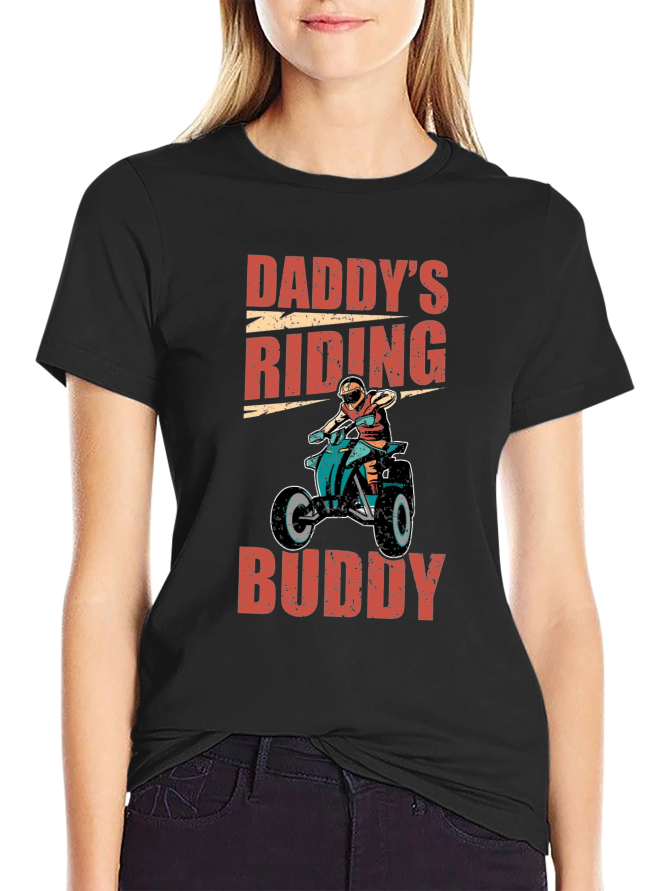 Daddys Riding Buddy T-Shirt