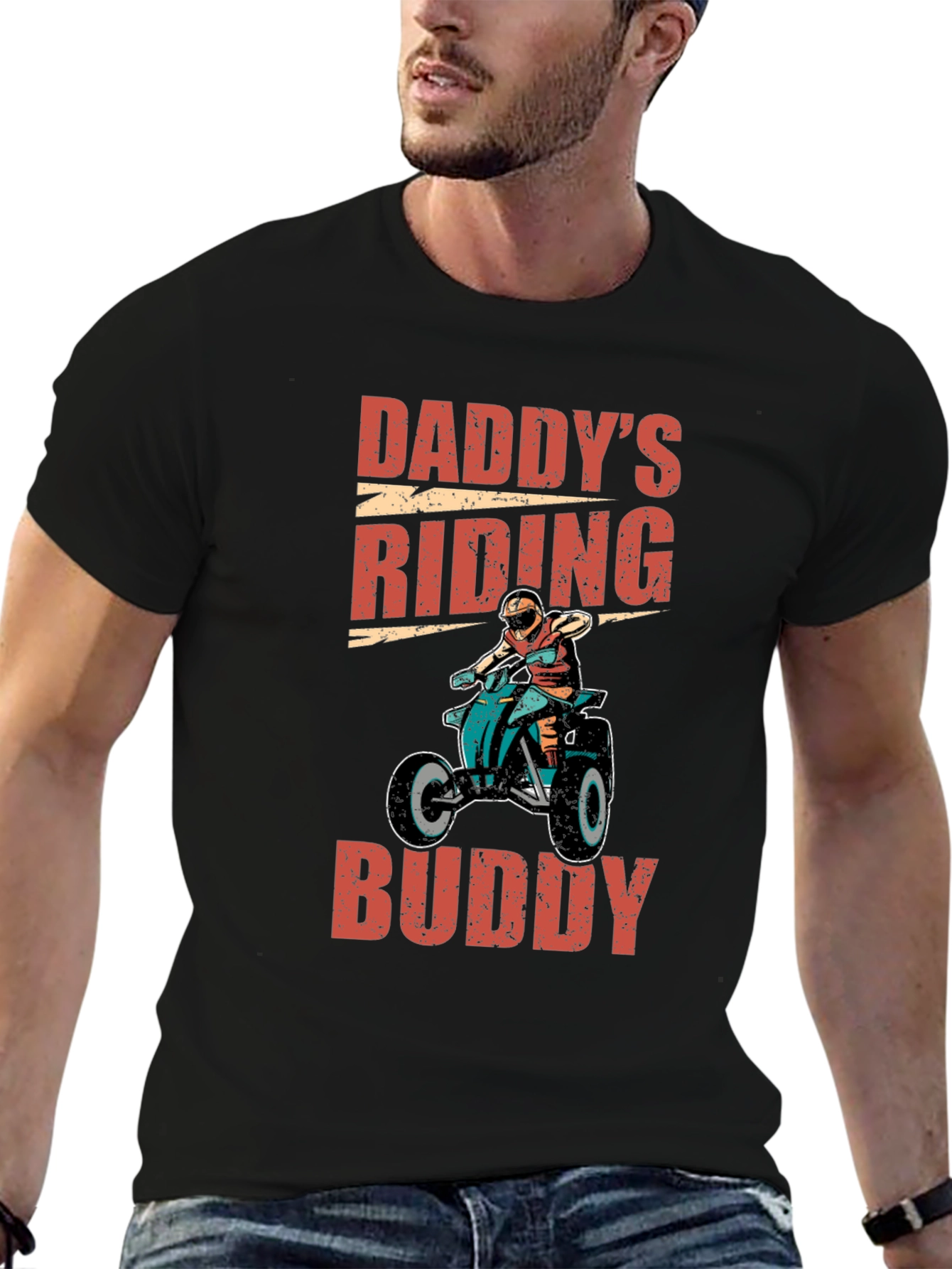 Daddys Riding Buddy T-Shirt
