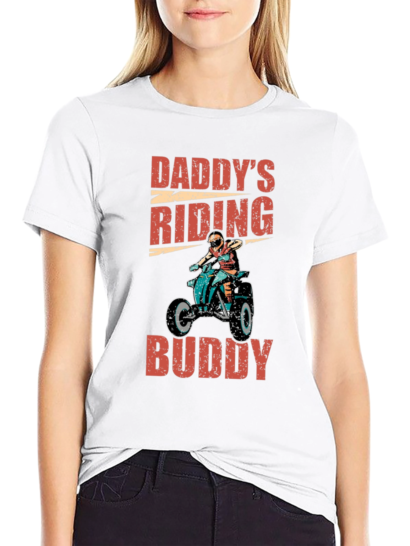 Daddys Riding Buddy T-Shirt