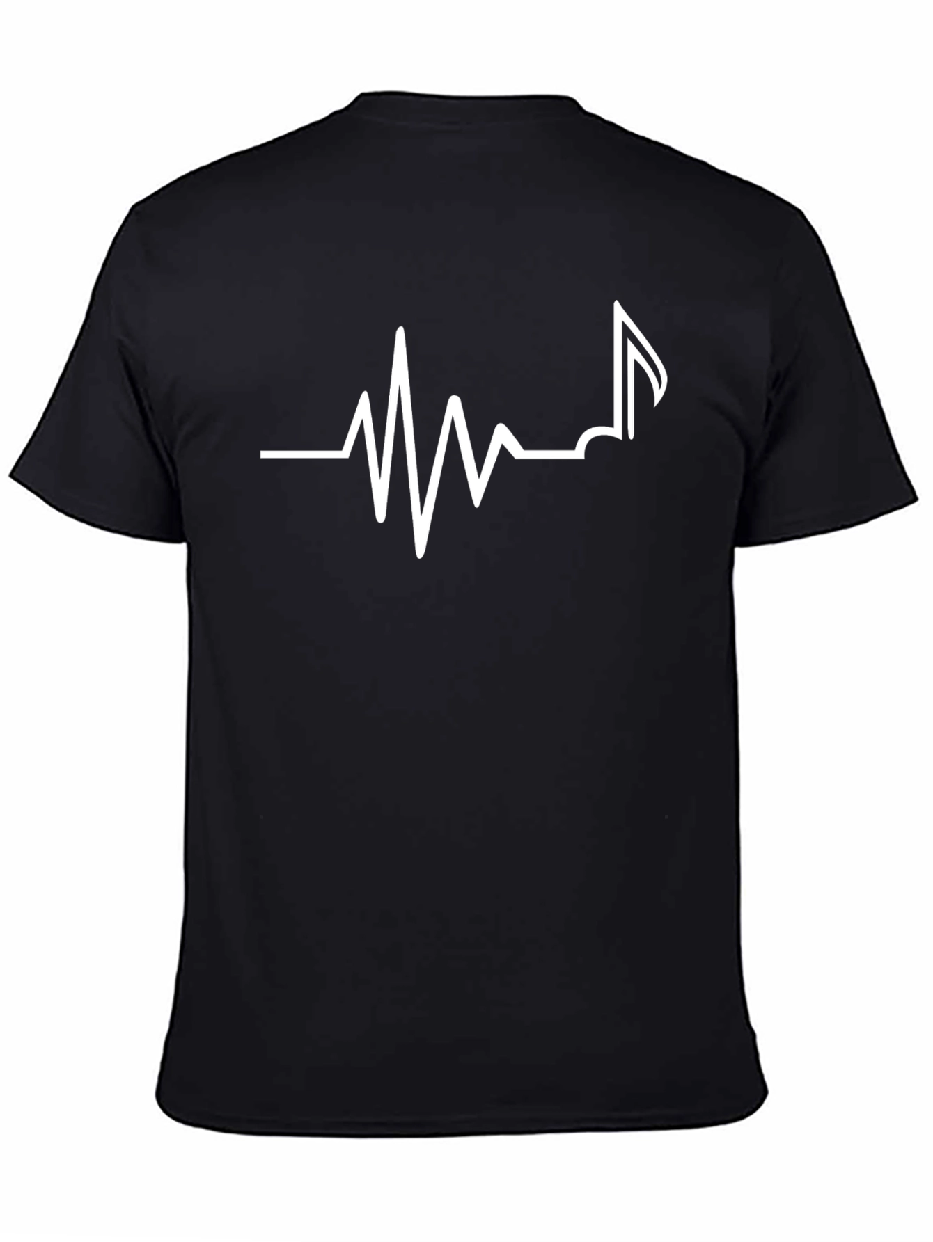 Music Heartbeat Tee - Rhythm of Life Graphic T-Shirt