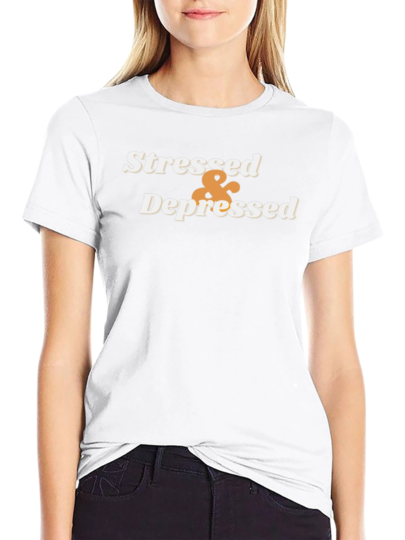 Stressed & Depressed Graphic Tee