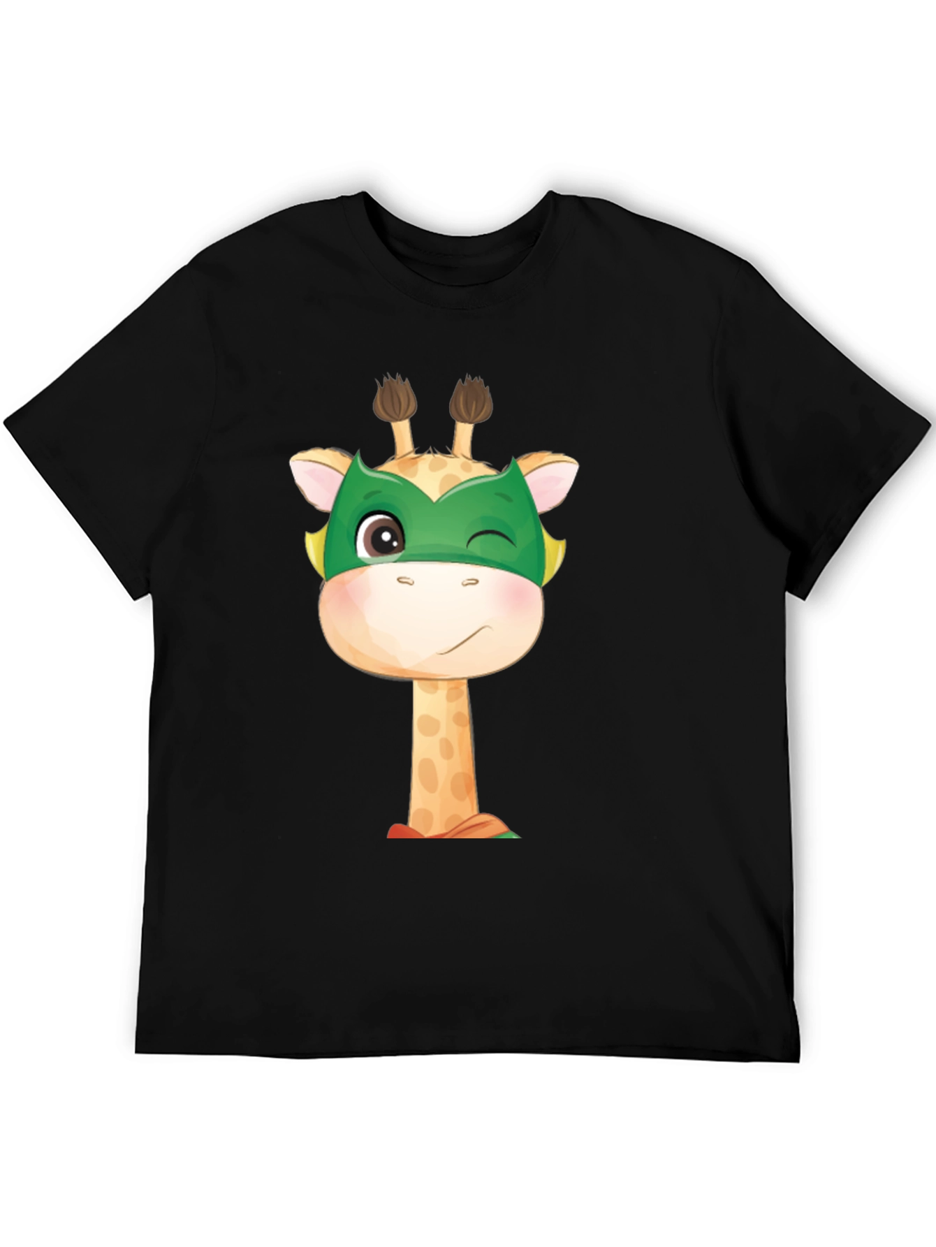 Cute Giraffe Superhero T-Shirt