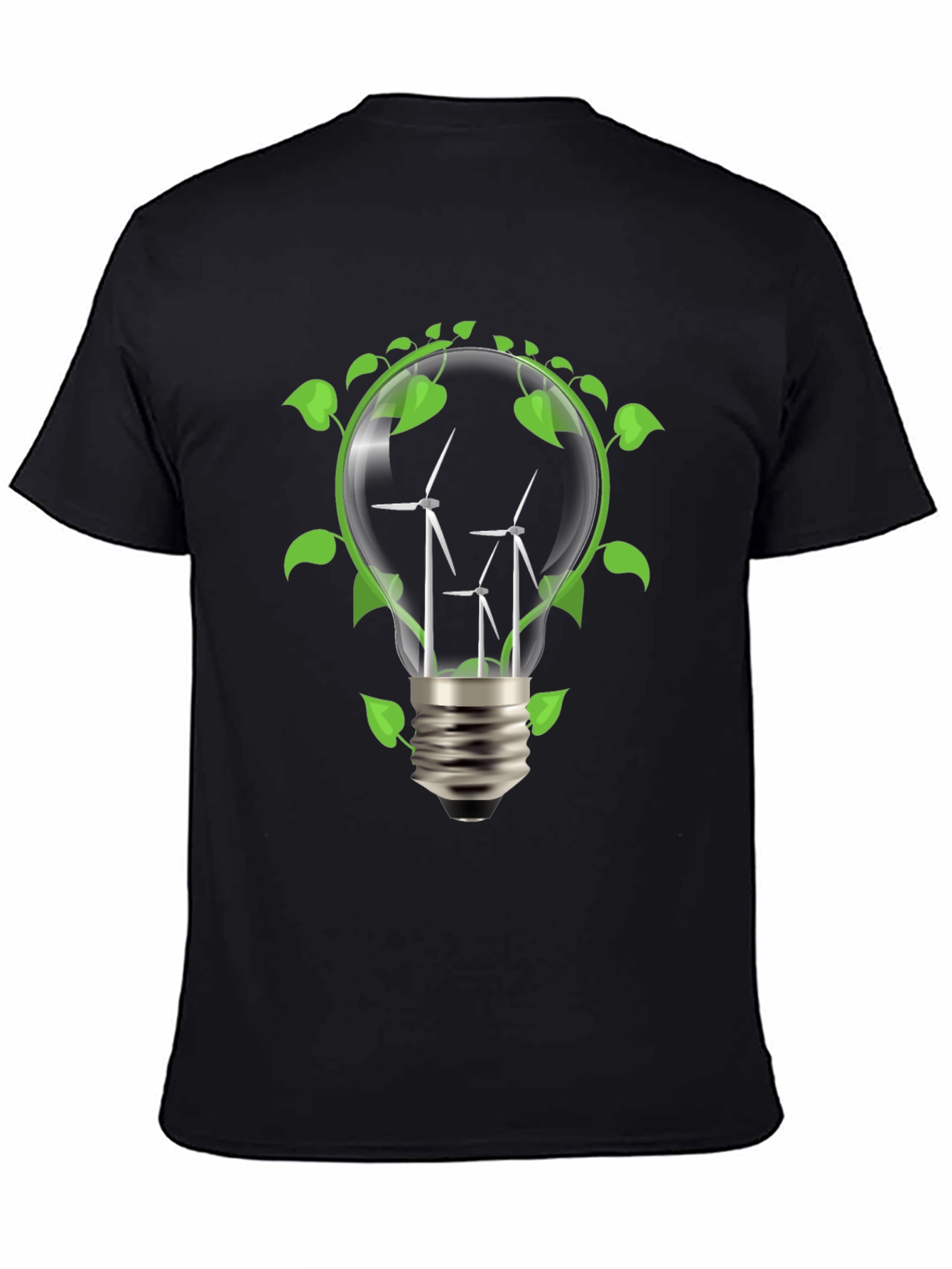 Eco-Friendly Wind Turbine T-Shirt
