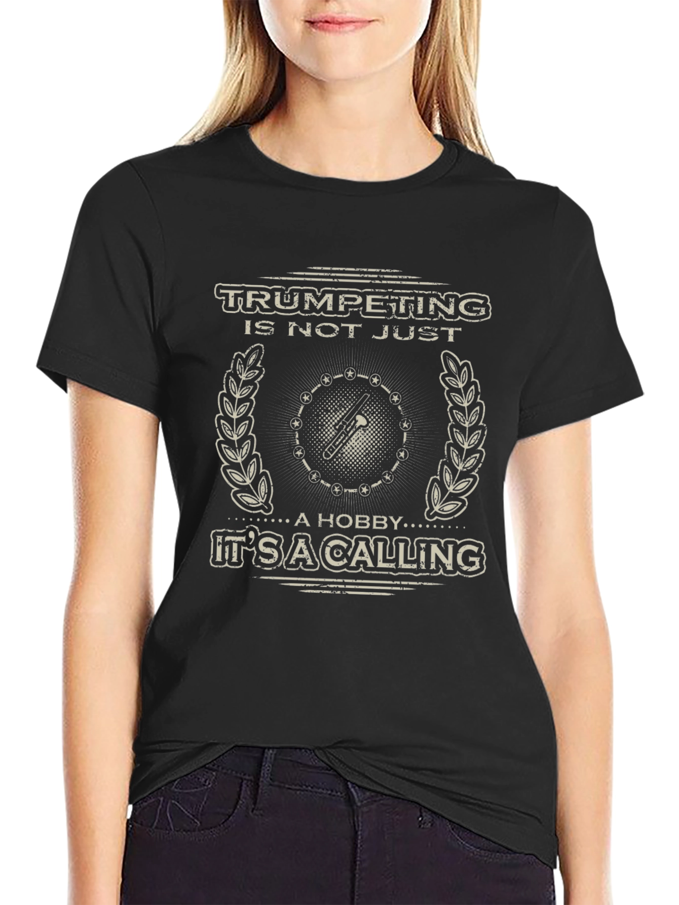 Trumpeting Calling Graphic T-Shirt