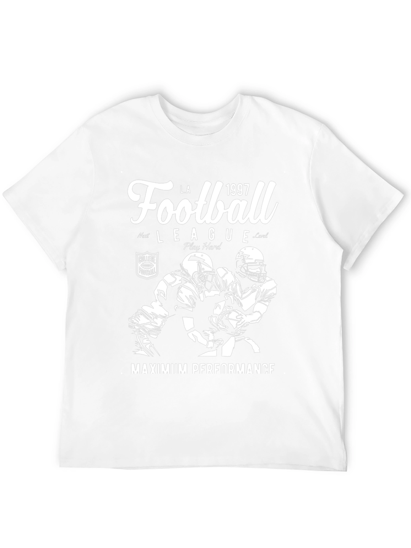 Football League Black T-Shirt