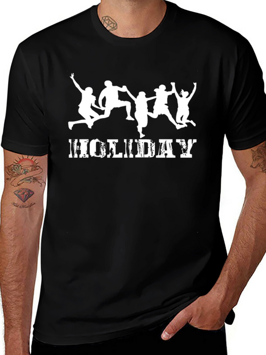 Holiday Celebration Crew Neck T-Shirt