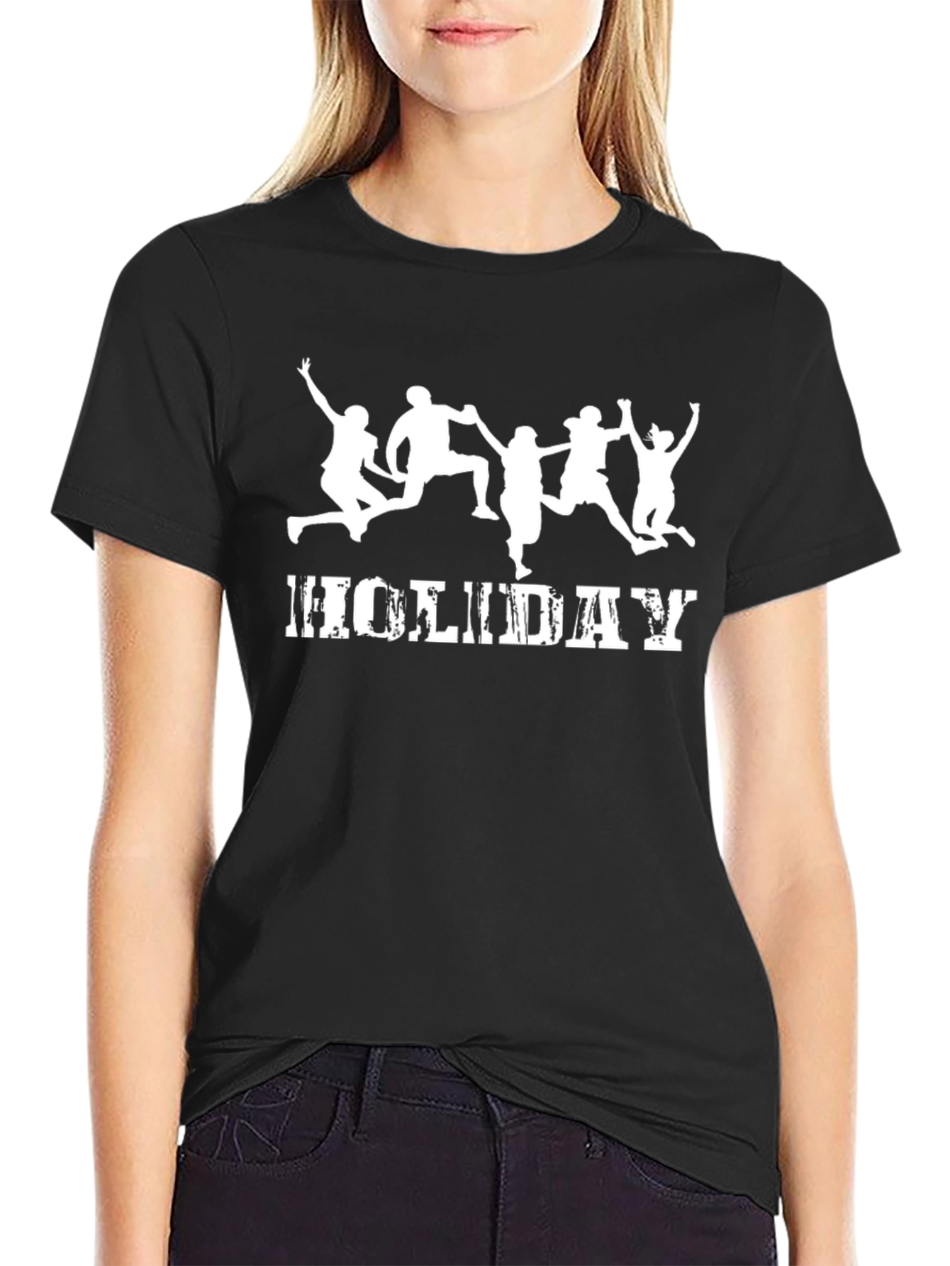 Holiday Celebration Crew Neck T-Shirt